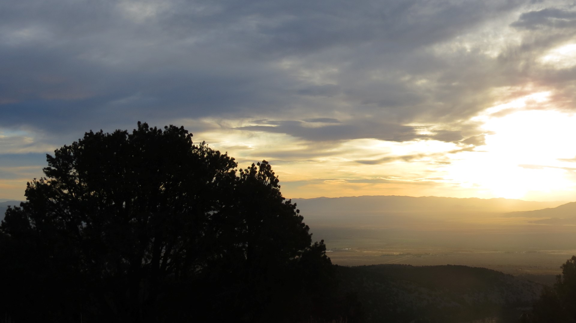 Sunrise looking east from Great Basin National Park in Nevada 56 of 55 (#0582)