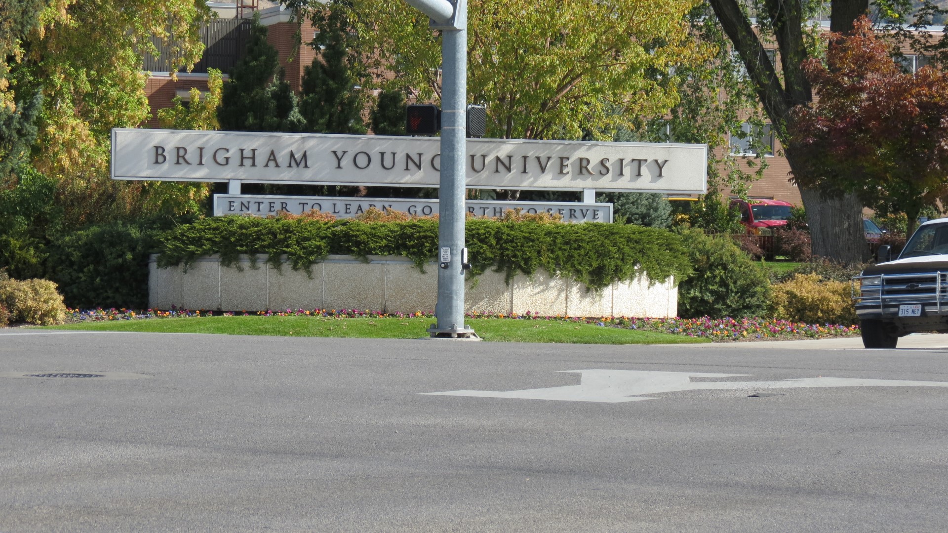 Brigham Young University in Provo Utah  1 of  3 (#0621)