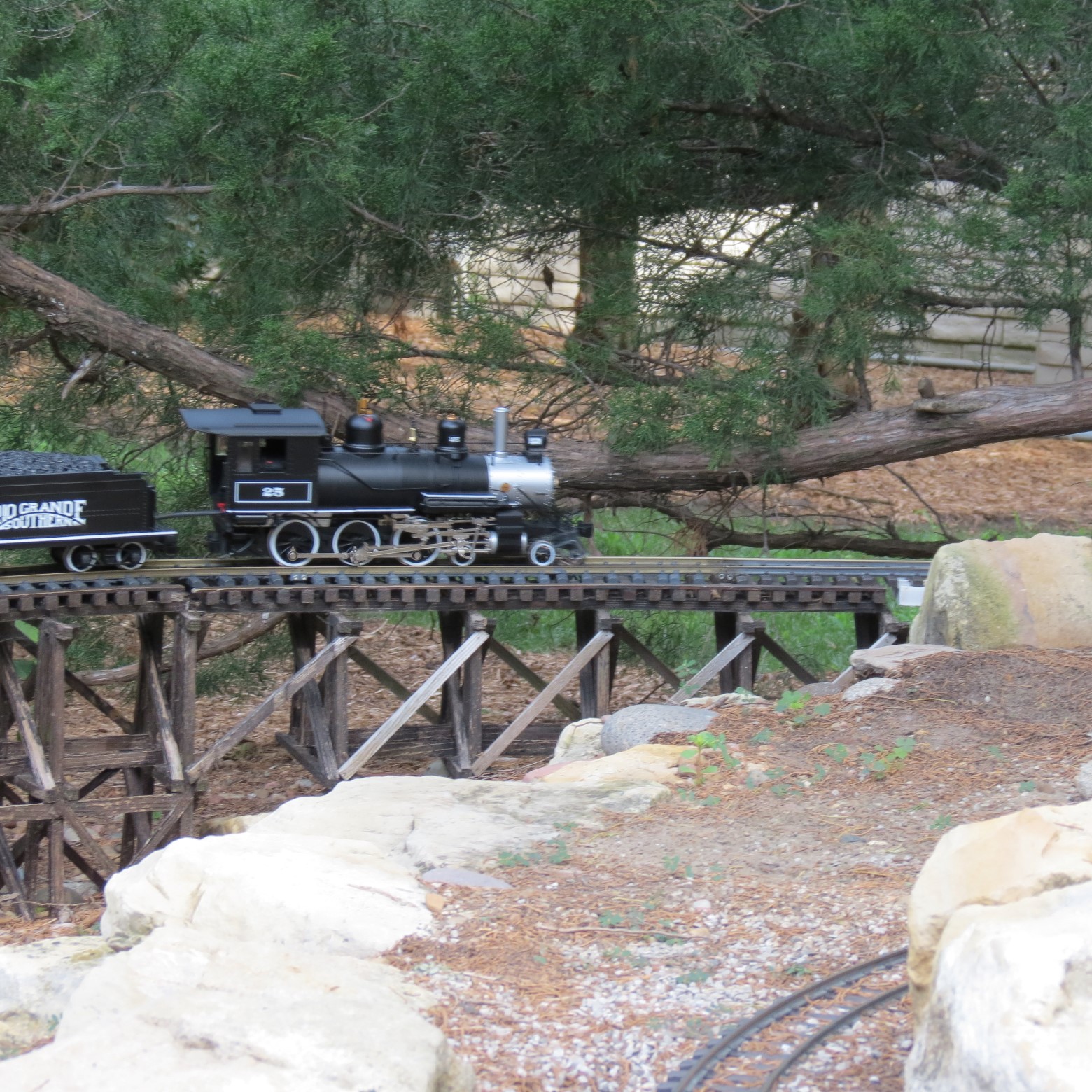 Train at Wichita Botanical Gardens  6 of 11 (#9733)