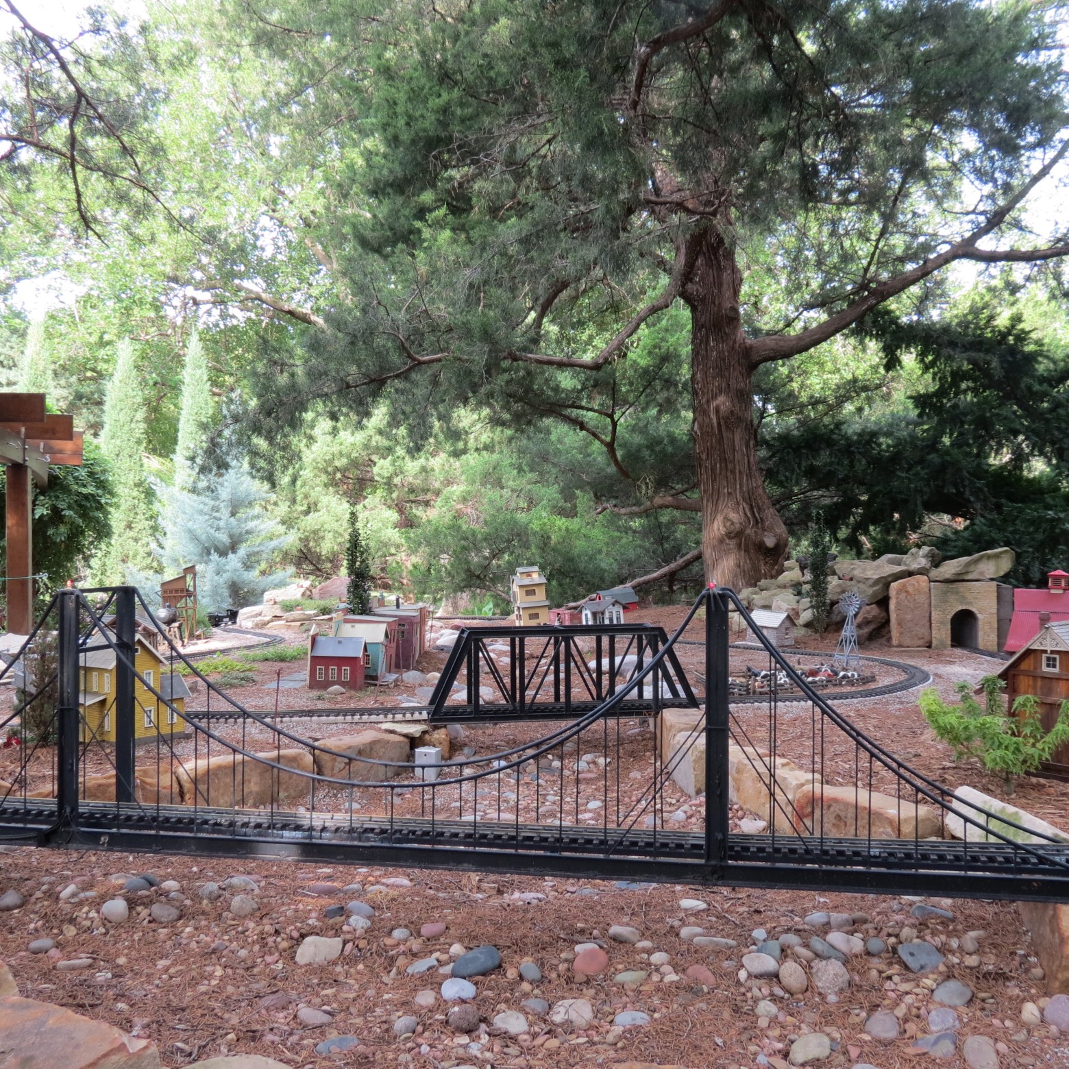 Train at Wichita Botanical Gardens  7 of 11 (#9734)