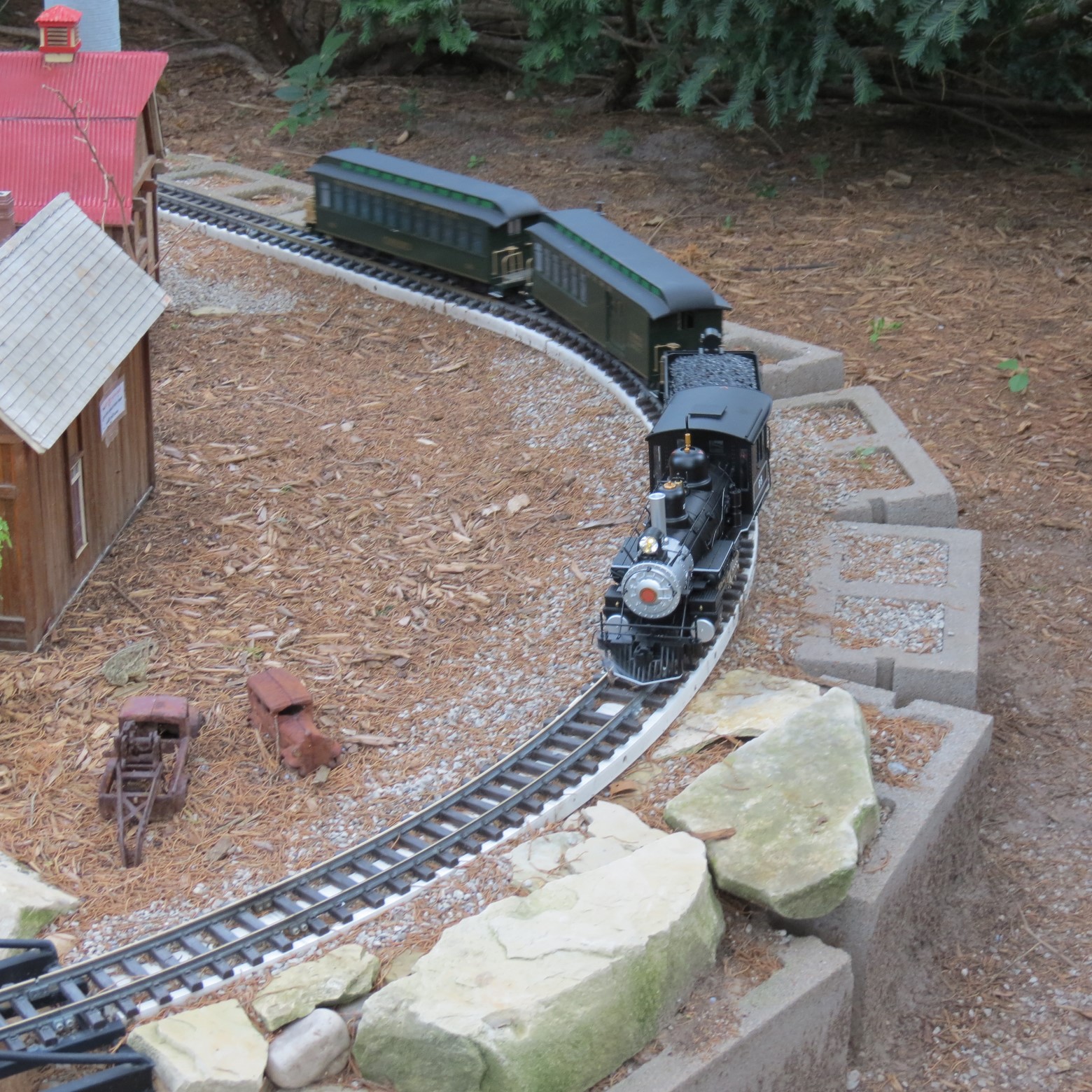 Train at Wichita Botanical Gardens 11 of 11 (#9738)