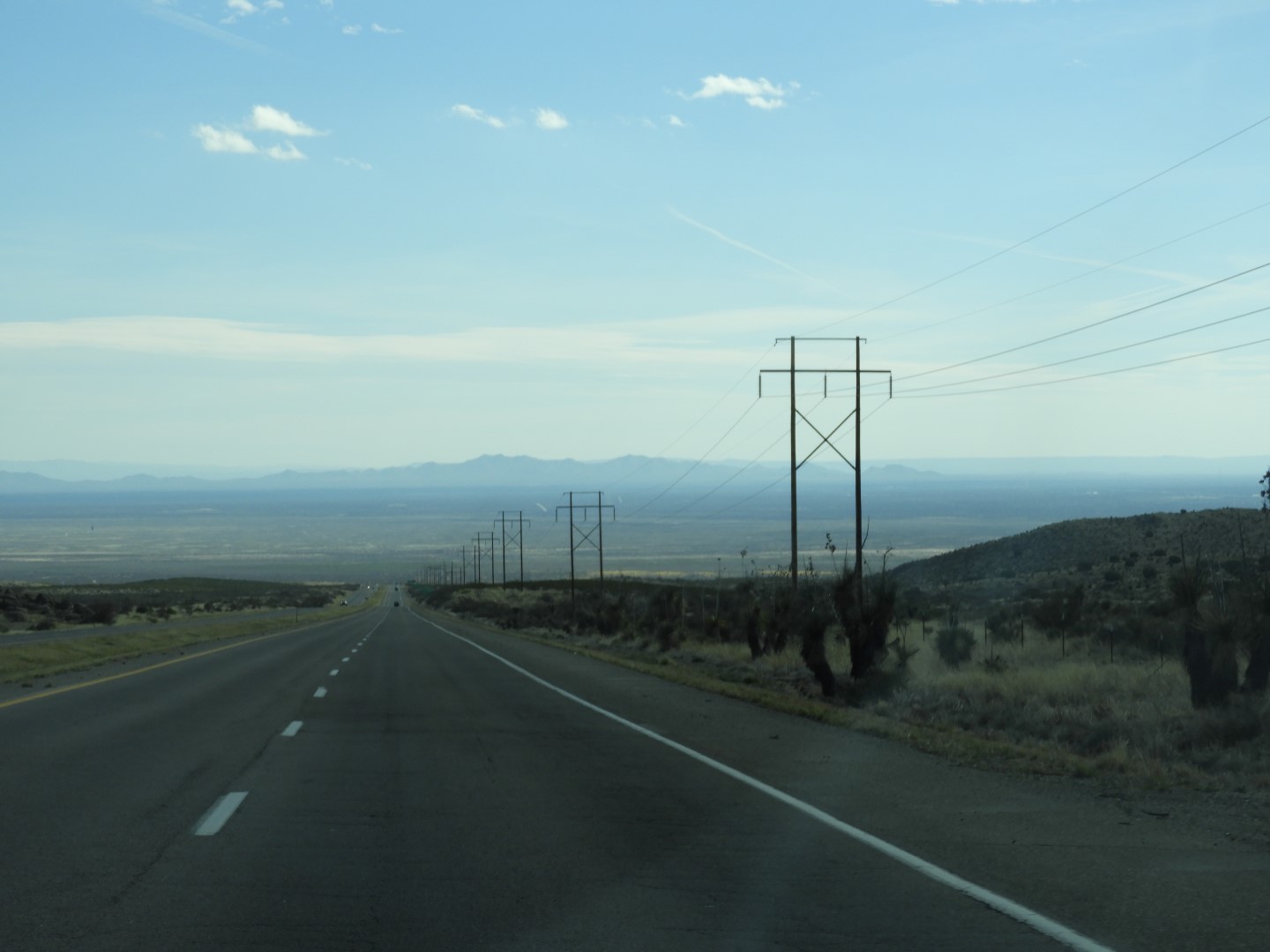 Road to/from the White Sands National Park  2 of  8 (#0368)