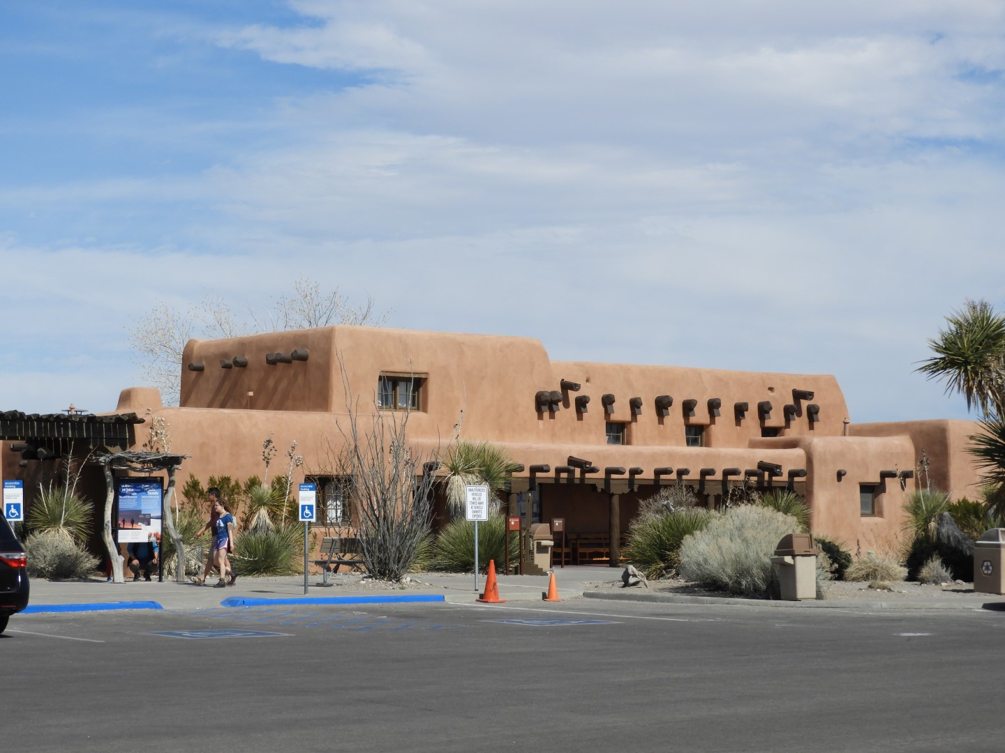 Around the Visitors Center of Outside of the Road to/from the White Sands National Park  2 of  8 (#0376)