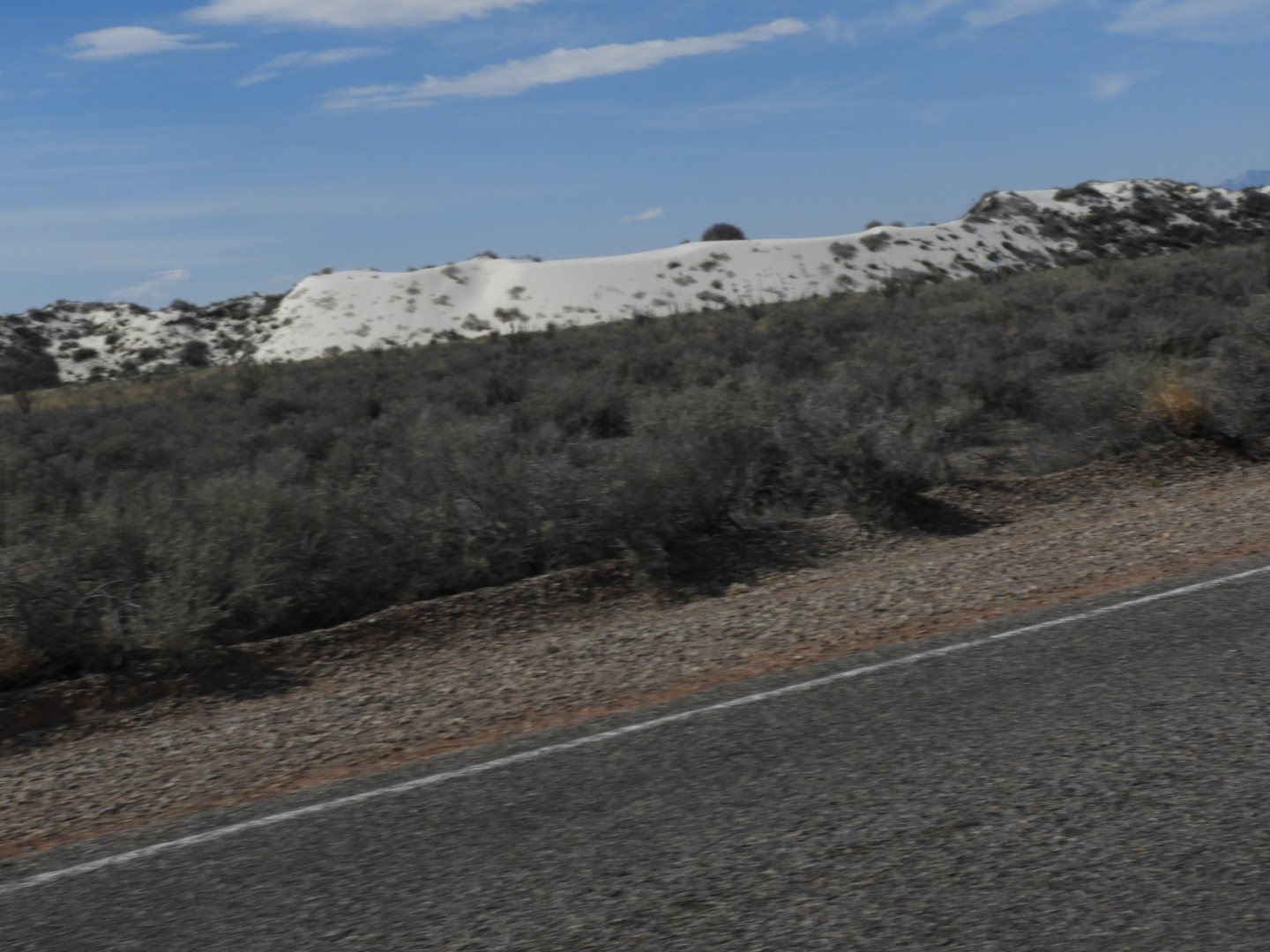 Around the Visitors Center of Outside of the Road to/from the White Sands National Park  4 of  8 (#0378)