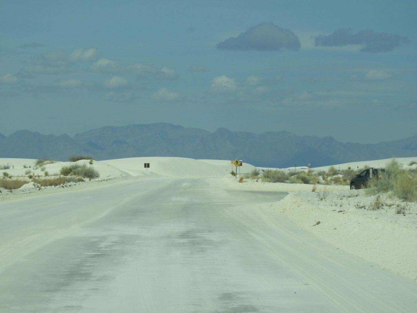Inside the Around the Visitors Center of Outside of the Road to/from the White Sands National Park 11 of 21 (#0392)