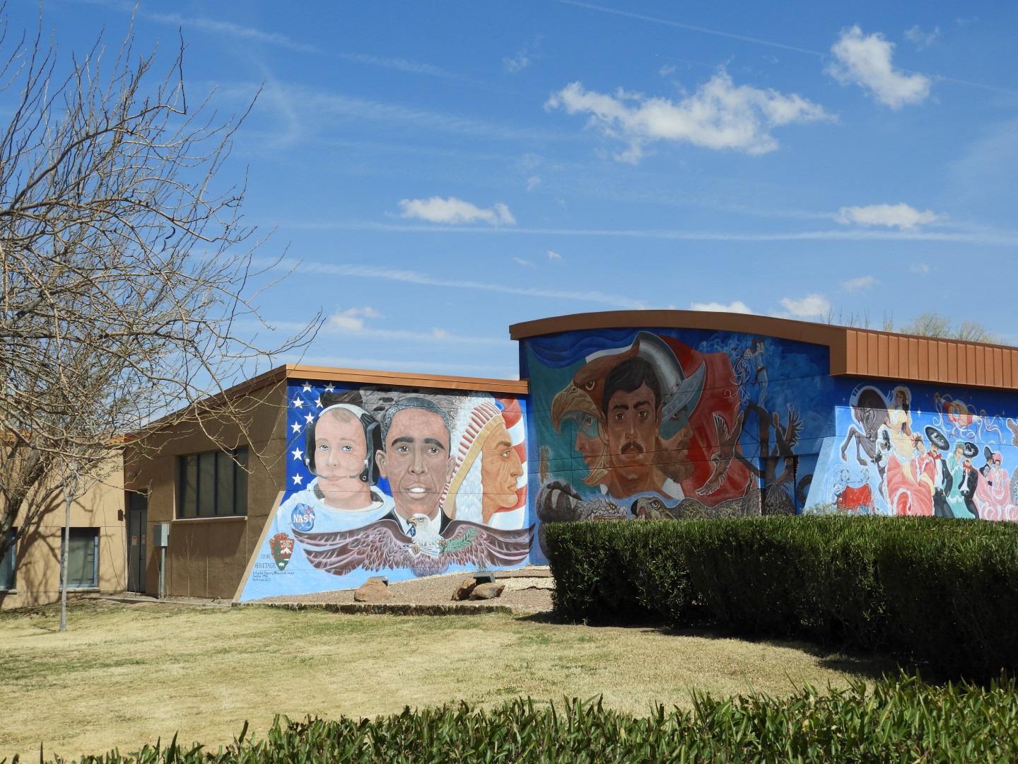 Outside Chamizal National Monument in El Paso  6 of 13 (#0417)