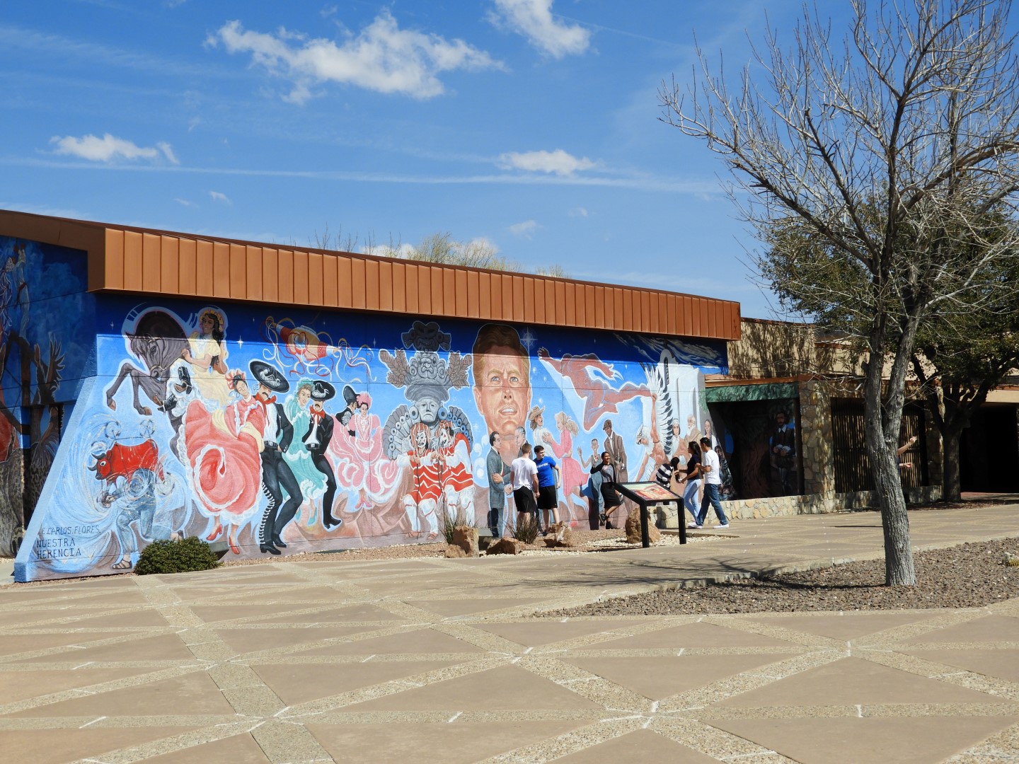 Outside Chamizal National Monument in El Paso  7 of 13 (#0418)