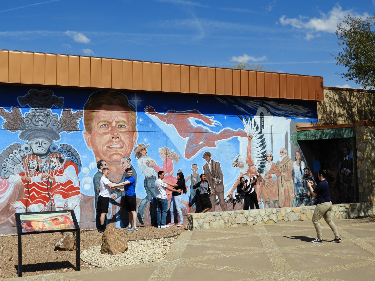 Outside Chamizal National Monument in El Paso  9 of 13 (#0420)
