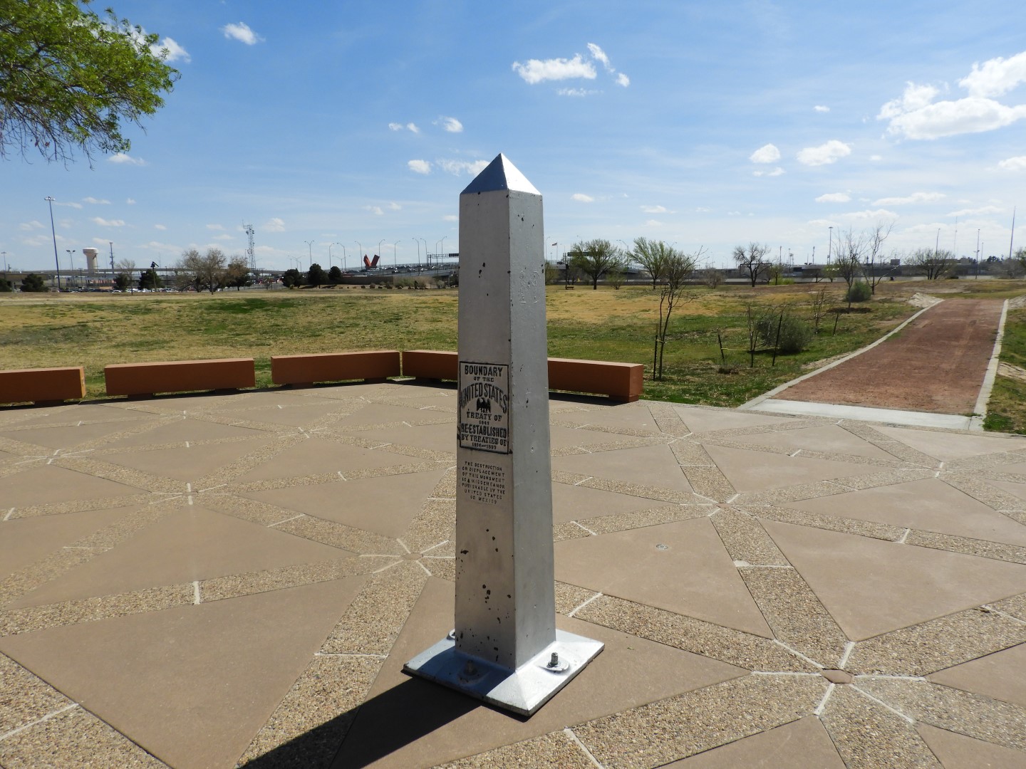 Outside Chamizal National Monument in El Paso 12 of 13 (#0444)