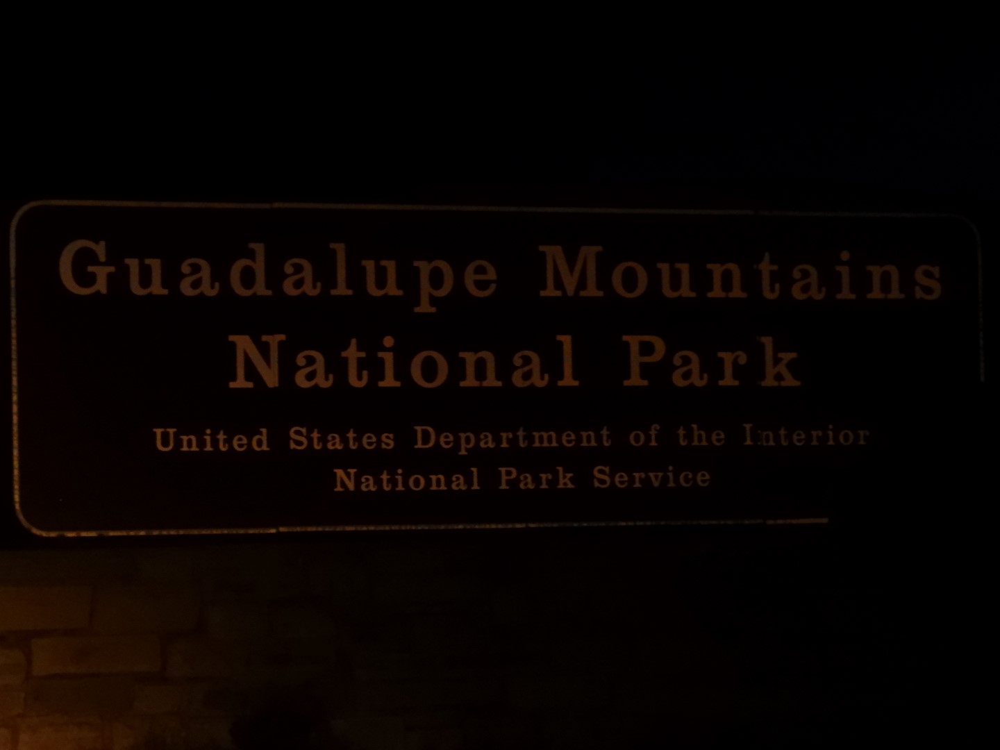 Guadalupe Mountains National Park  1 of  4 (#0448)