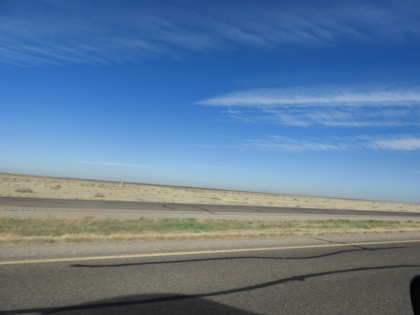 Highway Scenery South of UFO Museum in Roswell NM  3 of  4 (#0484)