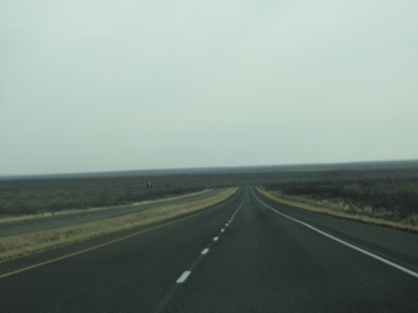 Highway Scenery Northeast of Highway Scenery South of UFO Museum in Roswell NM  3 of  4 (#0496)