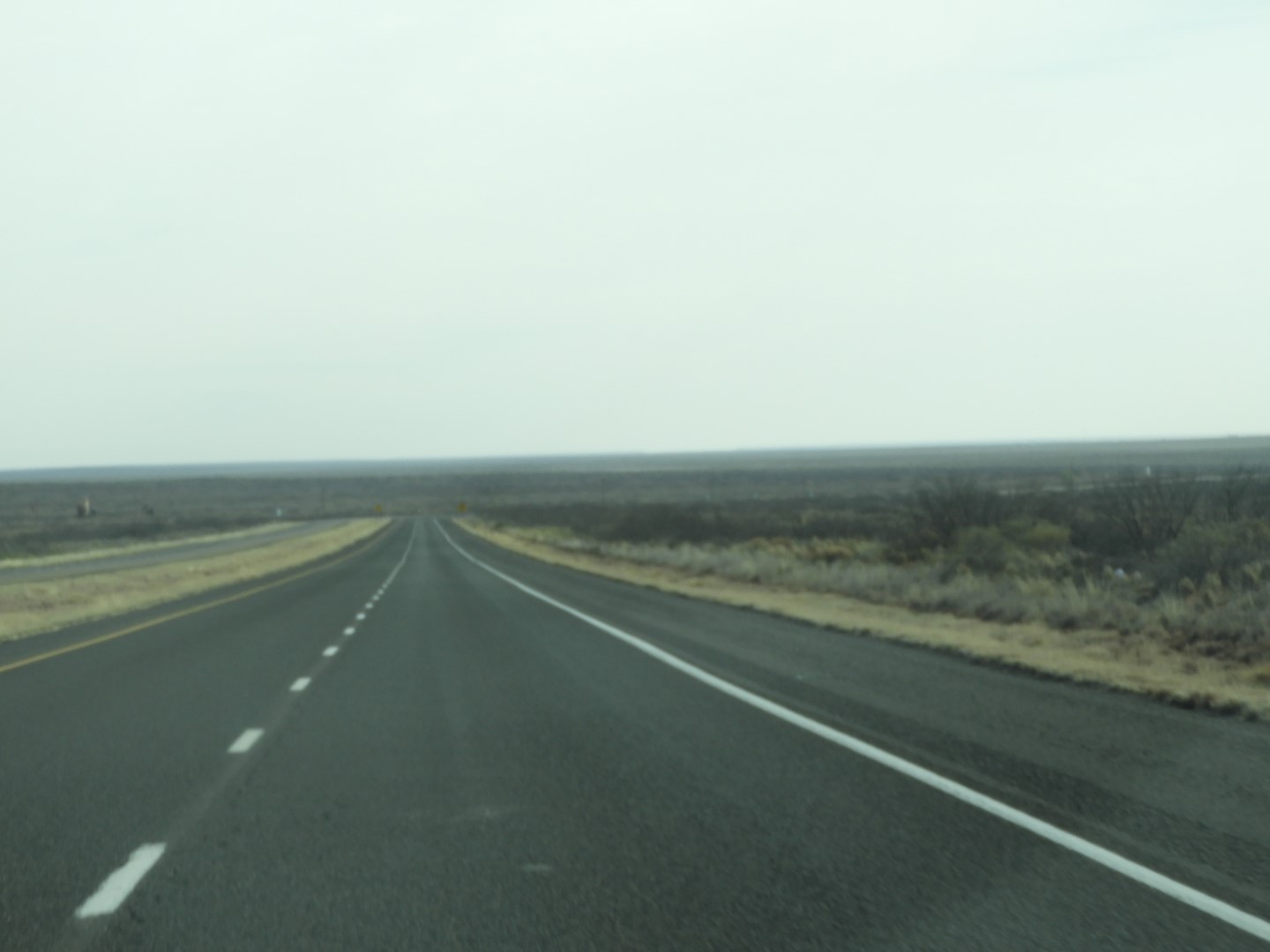 Highway Scenery Northeast of Highway Scenery South of UFO Museum in Roswell NM  4 of  4 (#0497)