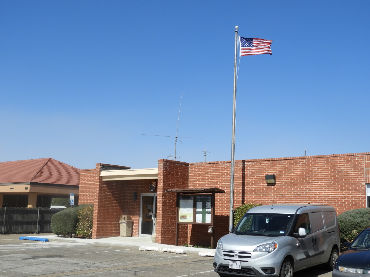 Headquarters of Lake Meredith National Recreation Area in Fritch TX  2 of  4 (#0511)