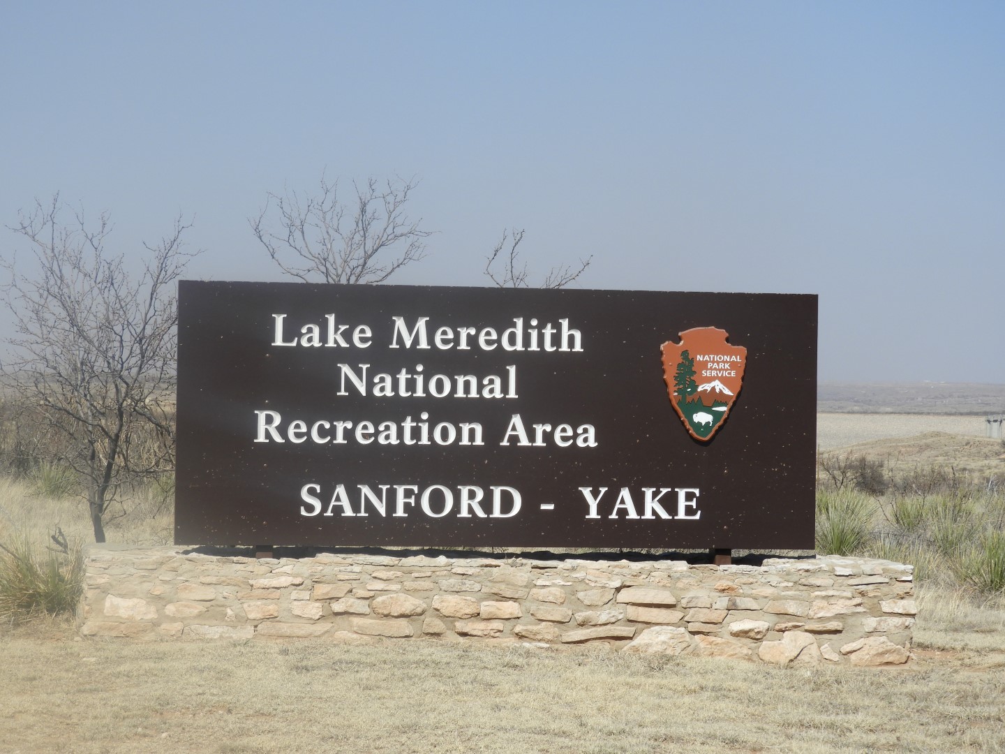 Headquarters of Lake Meredith National Recreation Area in Fritch TX  5 of  4 (#0514)