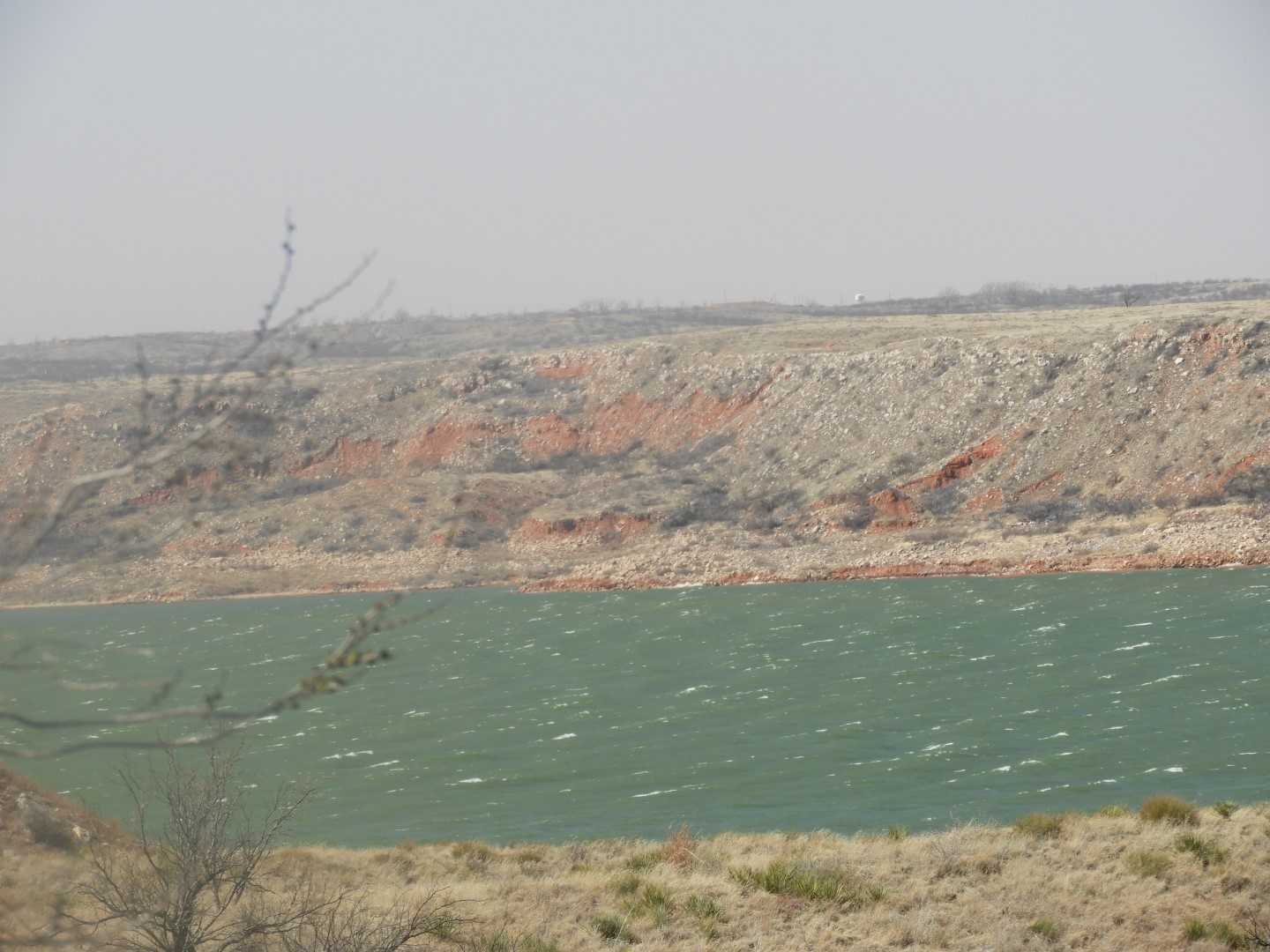 North end of Headquarters of Lake Meredith National Recreation Area in Fritch TX  4 of  7 (#0517)