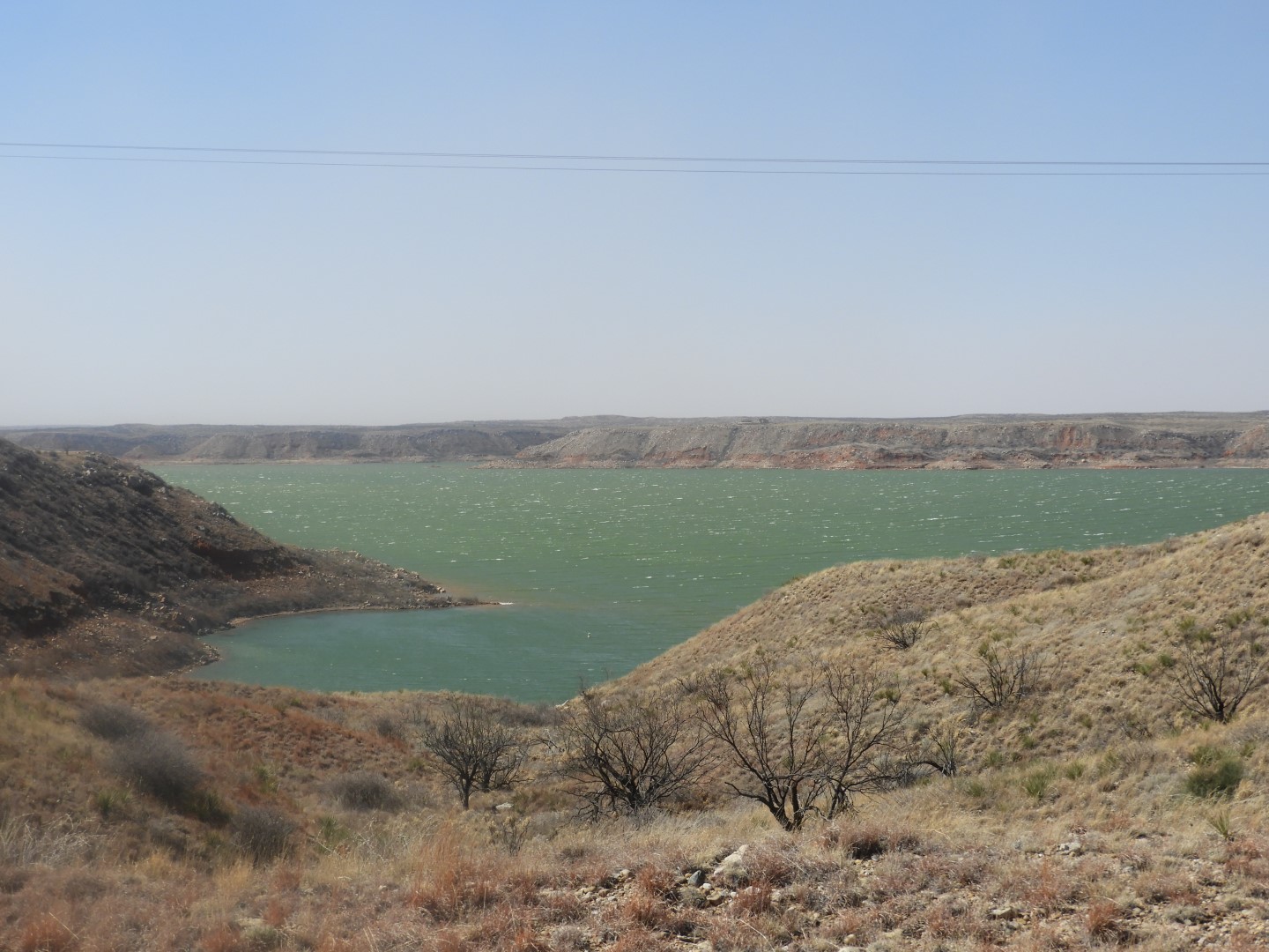 North end of Headquarters of Lake Meredith National Recreation Area in Fritch TX  6 of  7 (#0519)
