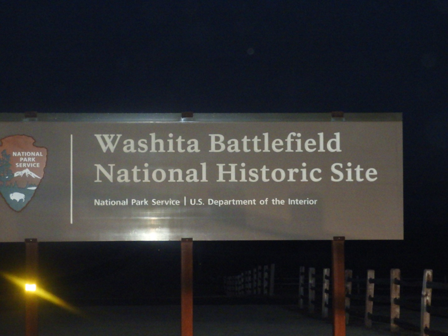 Washita Battlefield National Historic Site in Cheyenne OK  2 of  3 (#0523)