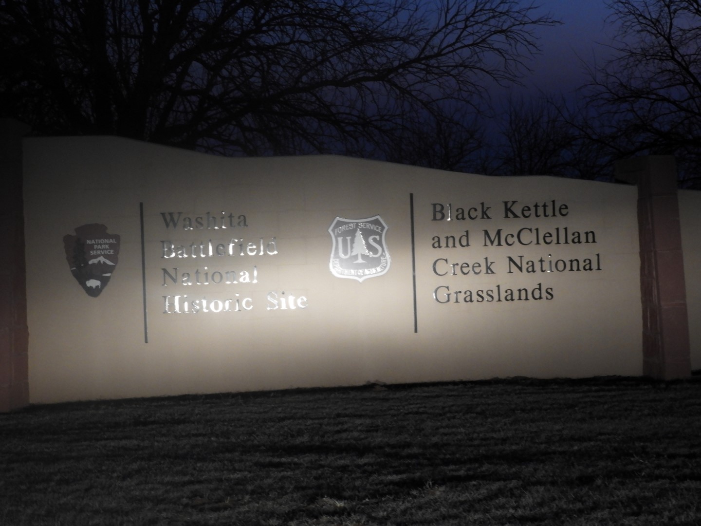 Washita Battlefield National Historic Site in Cheyenne OK  3 of  3 (#0524)