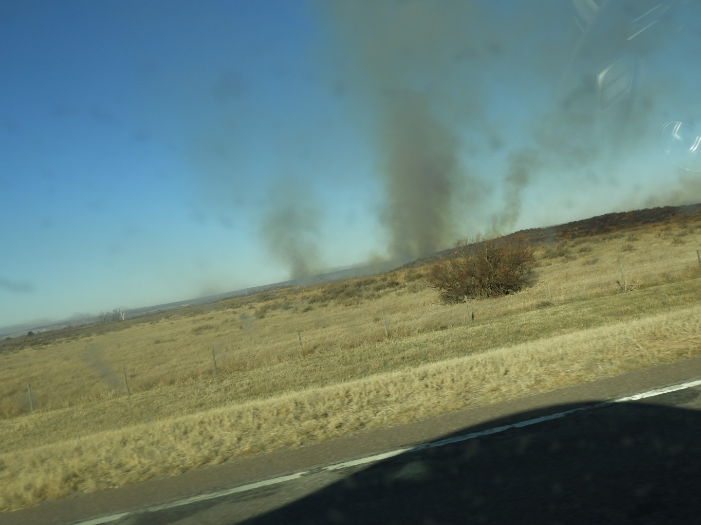 Field burning in the panhandles of Texas and Oklahoma  5 of  8 (#0529)