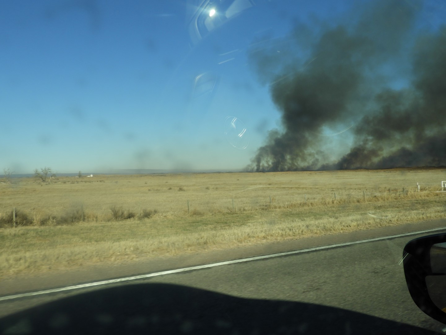 Field burning in the panhandles of Texas and Oklahoma  7 of  8 (#0531)