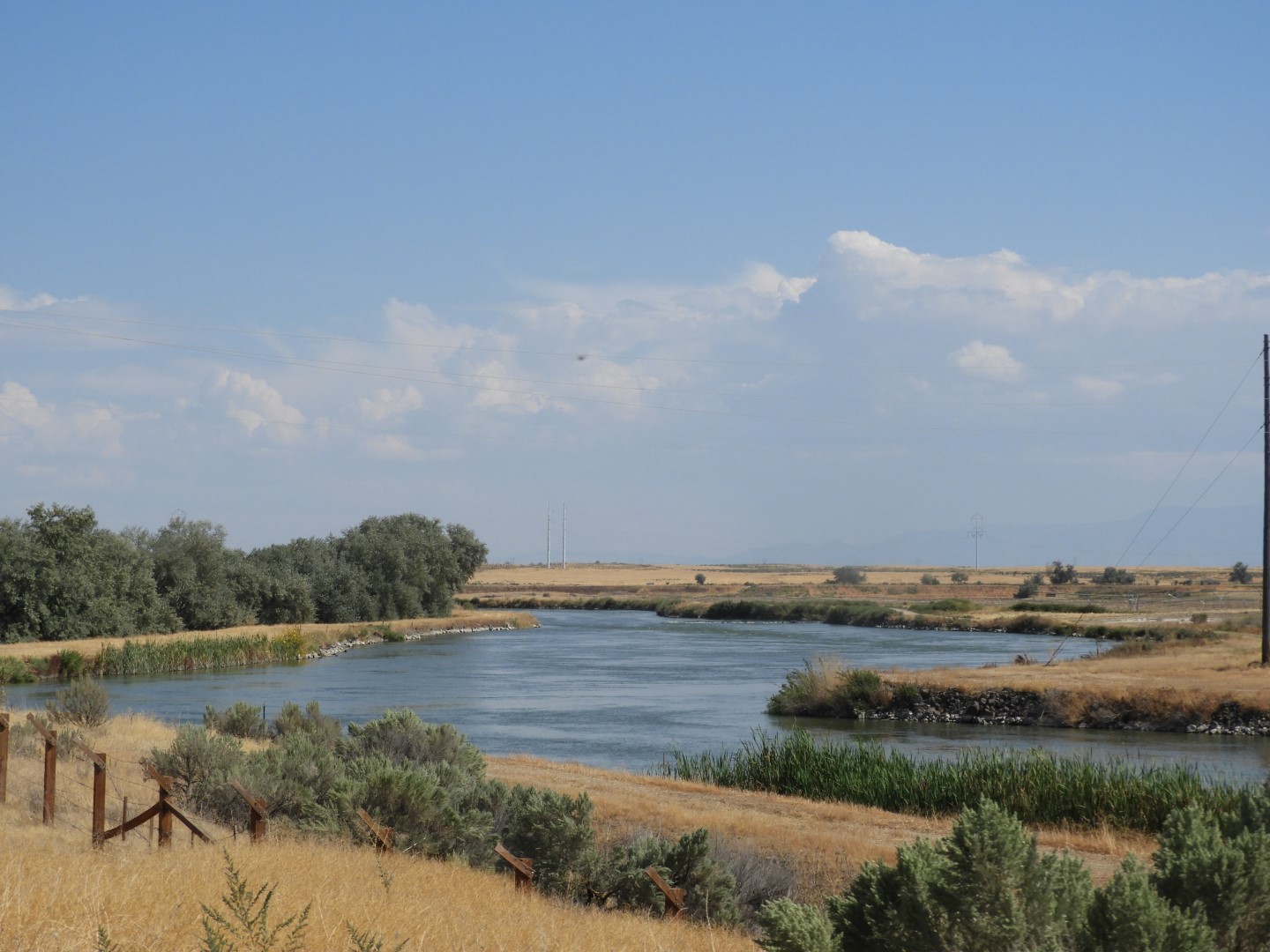 Highway from City of Rocks National Park Facility southeast Idaho  2 of  3 (#1000)