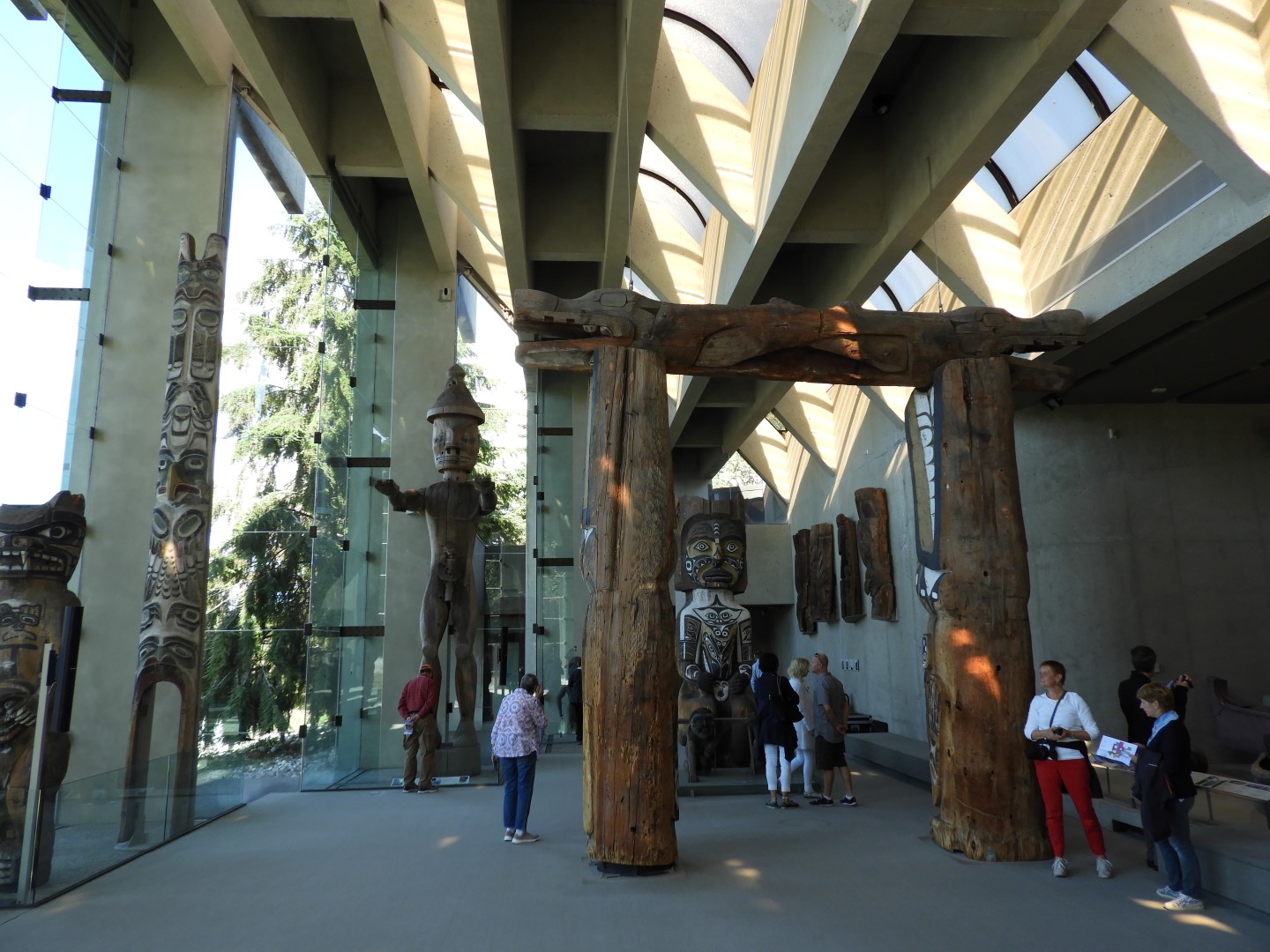 Univ. of British Columbia Anthropology Museum and adjacent scenery in Vancouver in British Columbia, Canada  6 of 53 (#1164)