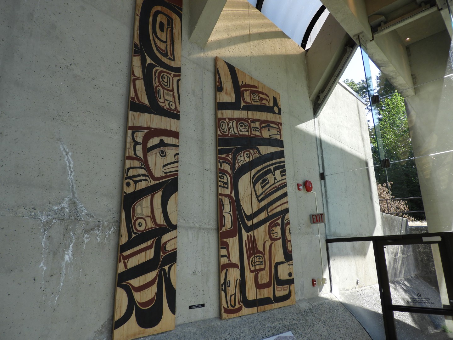 Univ. of British Columbia Anthropology Museum and adjacent scenery in Vancouver in British Columbia, Canada 13 of 53 (#1171)