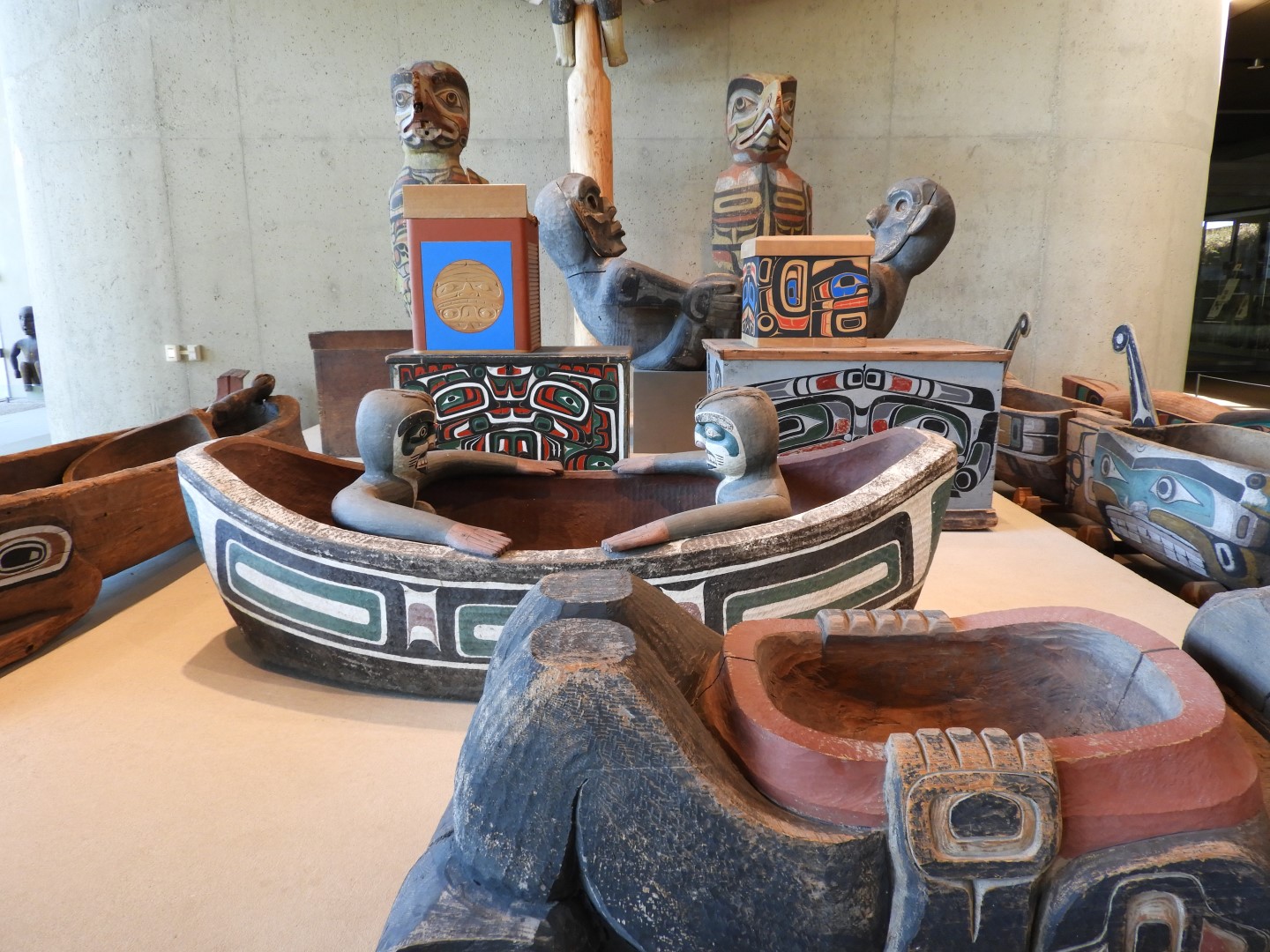 Univ. of British Columbia Anthropology Museum and adjacent scenery in Vancouver in British Columbia, Canada 17 of 53 (#1175)