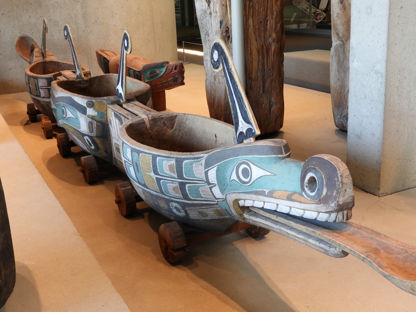 Univ. of British Columbia Anthropology Museum and adjacent scenery in Vancouver in British Columbia, Canada 18 of 53 (#1176)