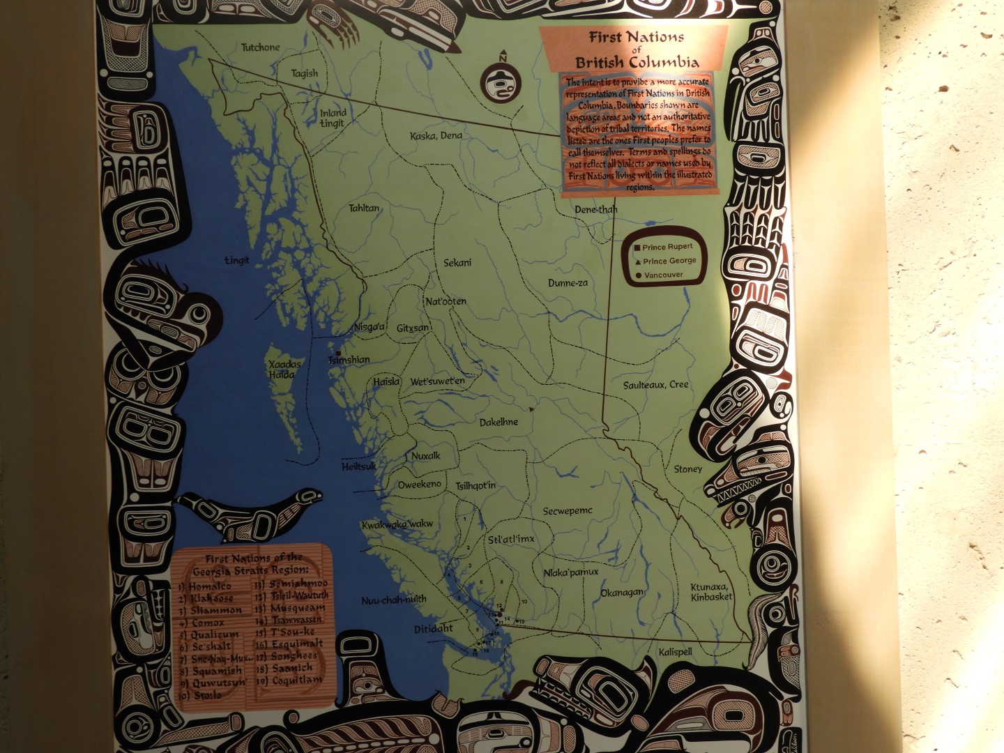 Univ. of British Columbia Anthropology Museum and adjacent scenery in Vancouver in British Columbia, Canada 20 of 53 (#1178)