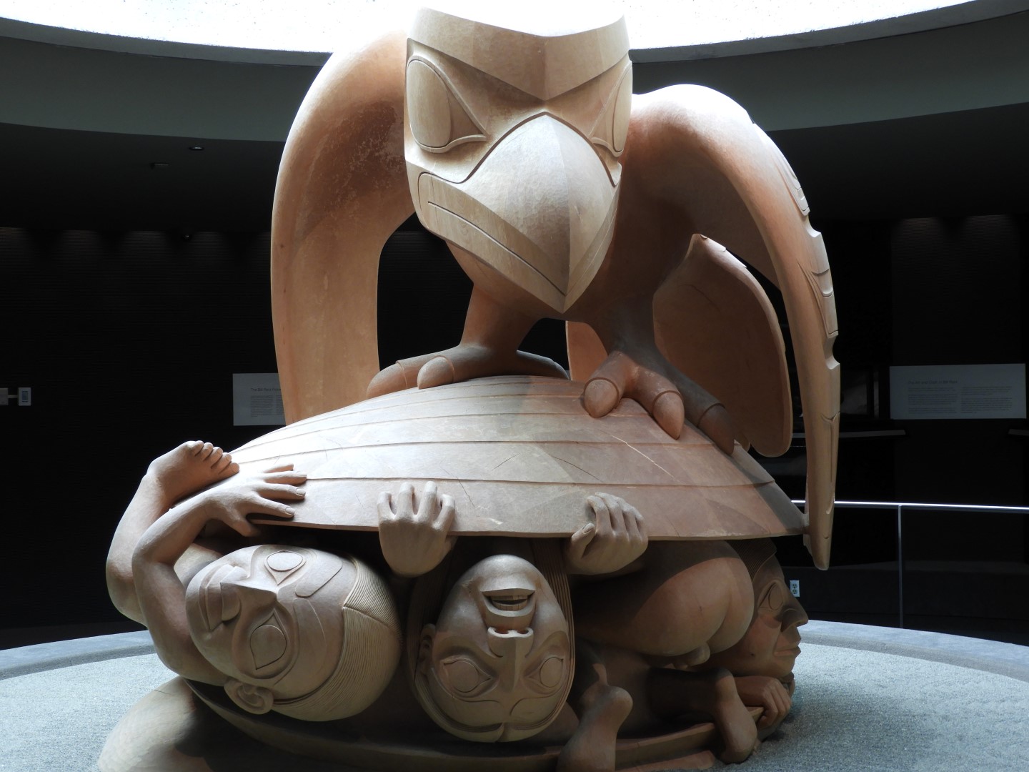 Univ. of British Columbia Anthropology Museum and adjacent scenery in Vancouver in British Columbia, Canada 25 of 53 (#1183)