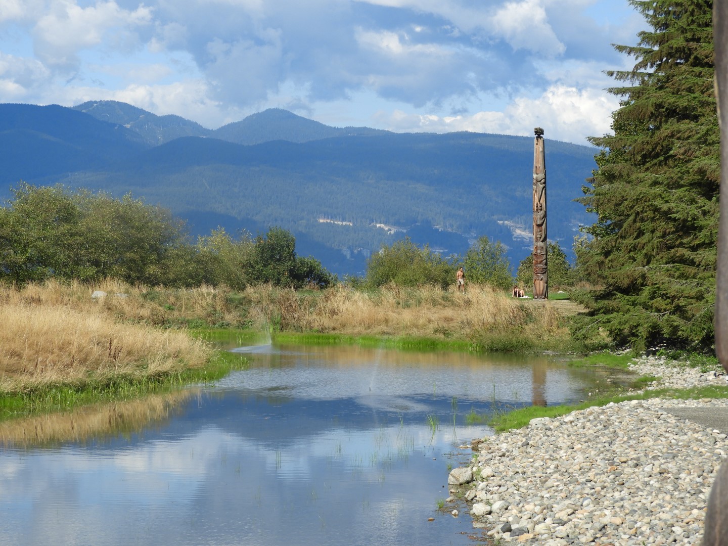 Univ. of British Columbia Anthropology Museum and adjacent scenery in Vancouver in British Columbia, Canada 37 of 53 (#1198)