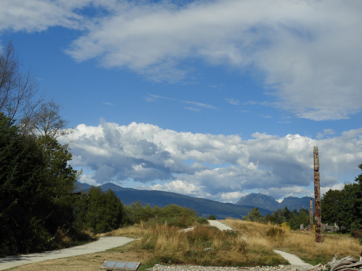 Univ. of British Columbia Anthropology Museum and adjacent scenery in Vancouver in British Columbia, Canada 40 of 53 (#1201)
