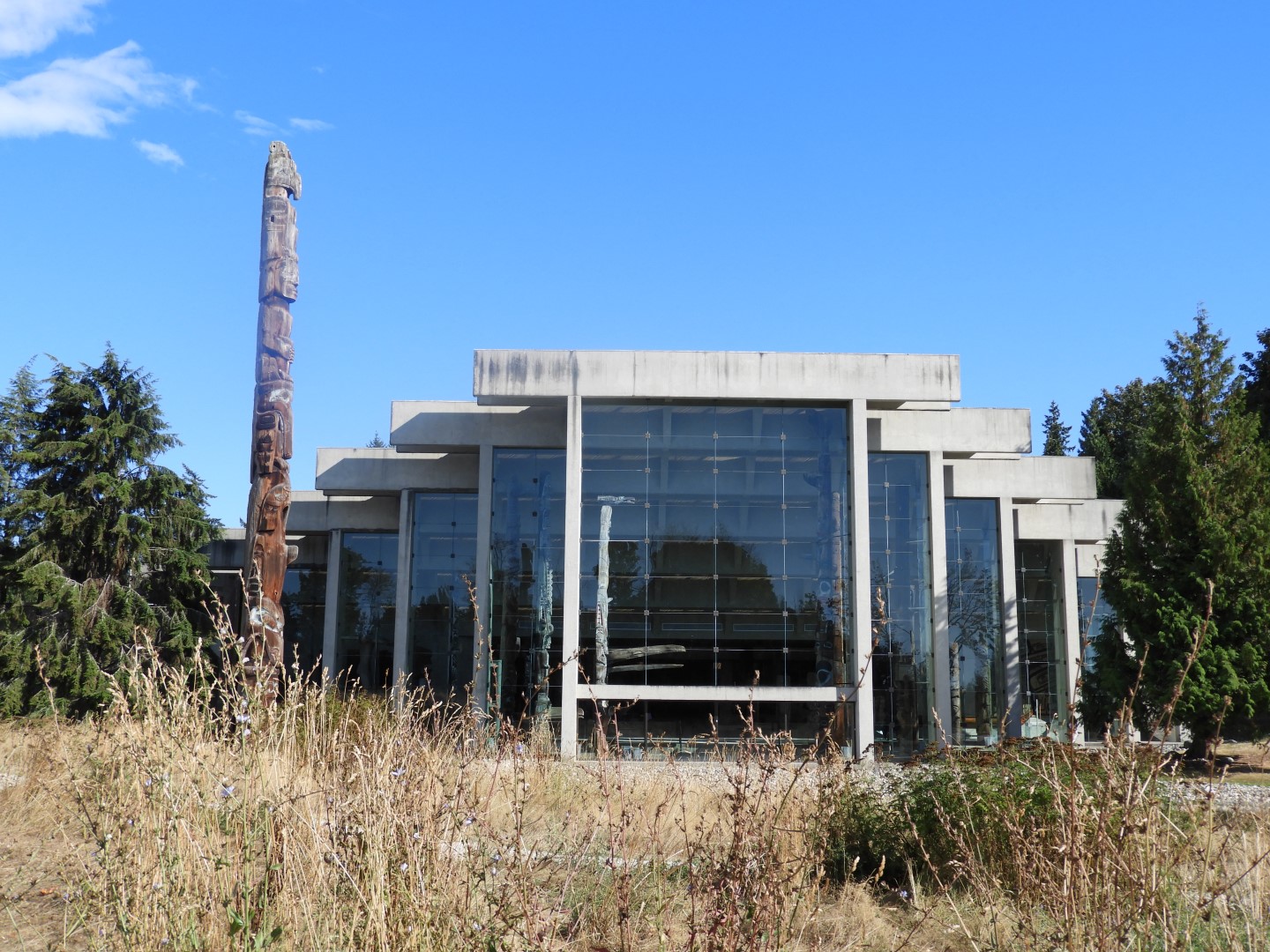 Univ. of British Columbia Anthropology Museum and adjacent scenery in Vancouver in British Columbia, Canada 43 of 53 (#1204)
