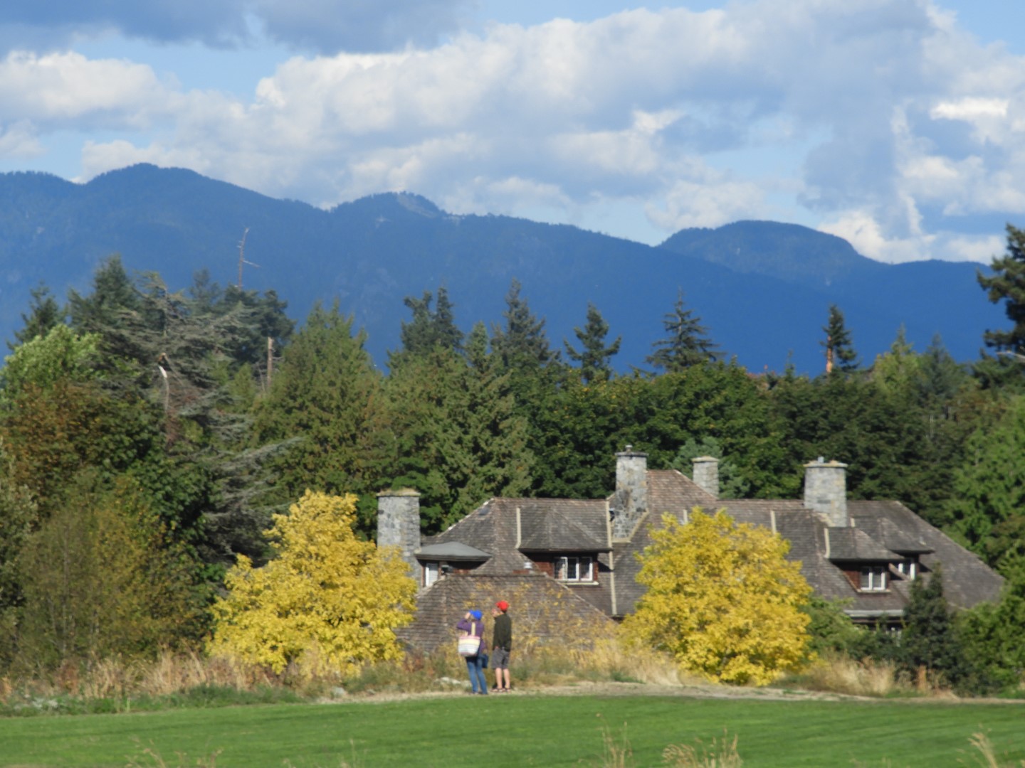 Univ. of British Columbia Anthropology Museum and adjacent scenery in Vancouver in British Columbia, Canada 47 of 53 (#1208)