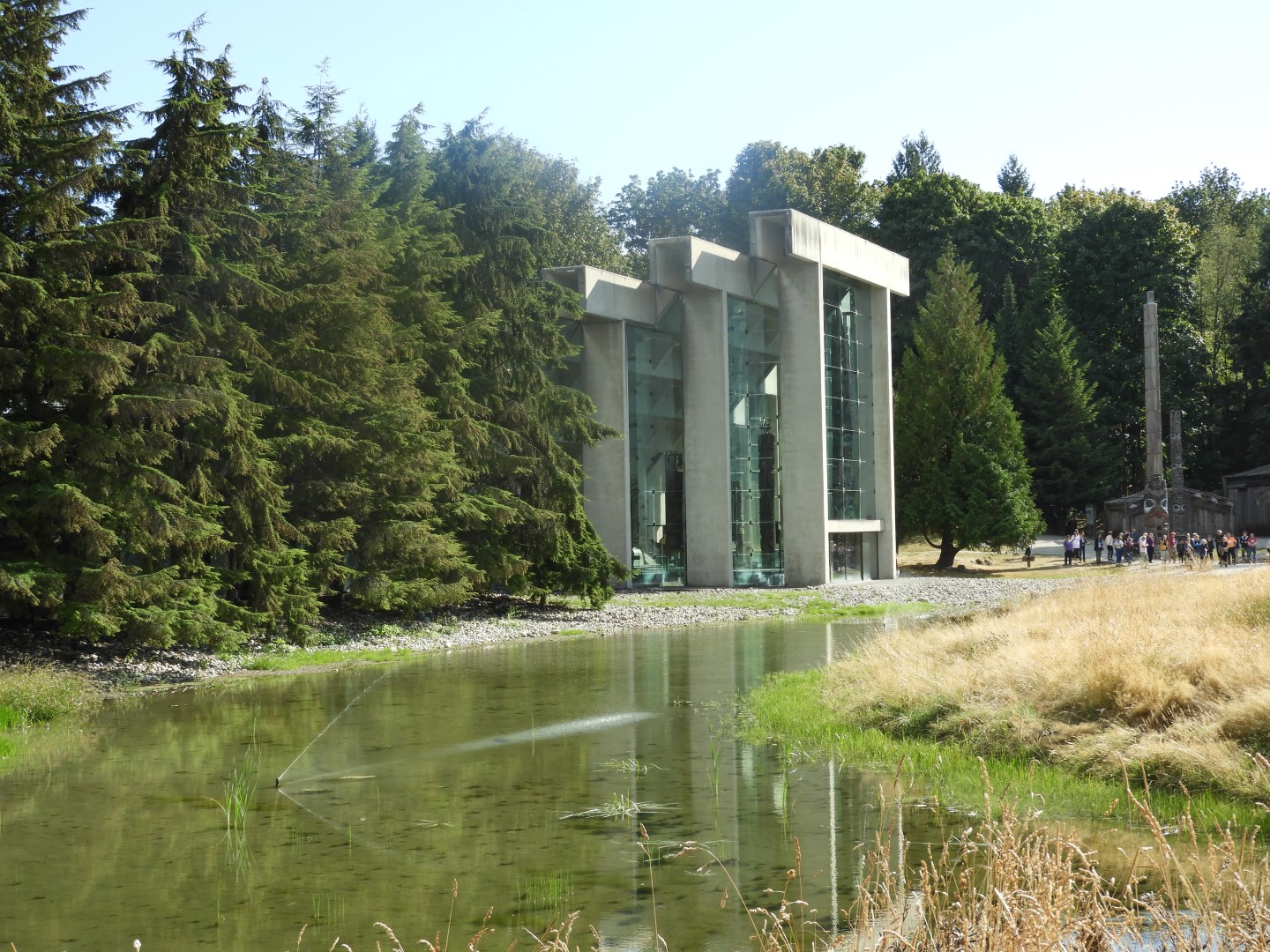 Univ. of British Columbia Anthropology Museum and adjacent scenery in Vancouver in British Columbia, Canada 48 of 53 (#1209)