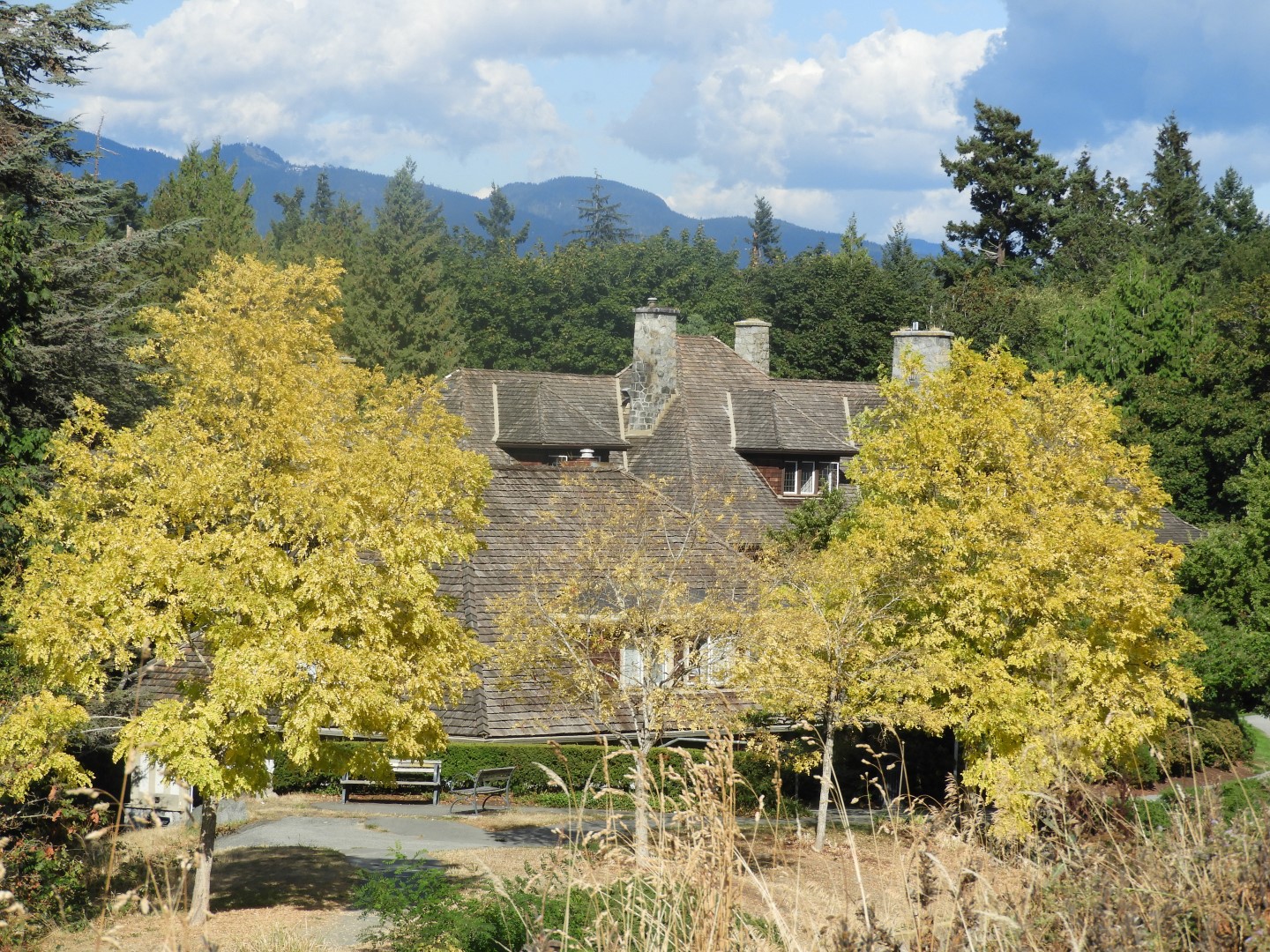 Univ. of British Columbia Anthropology Museum and adjacent scenery in Vancouver in British Columbia, Canada 53 of 53 (#1214)