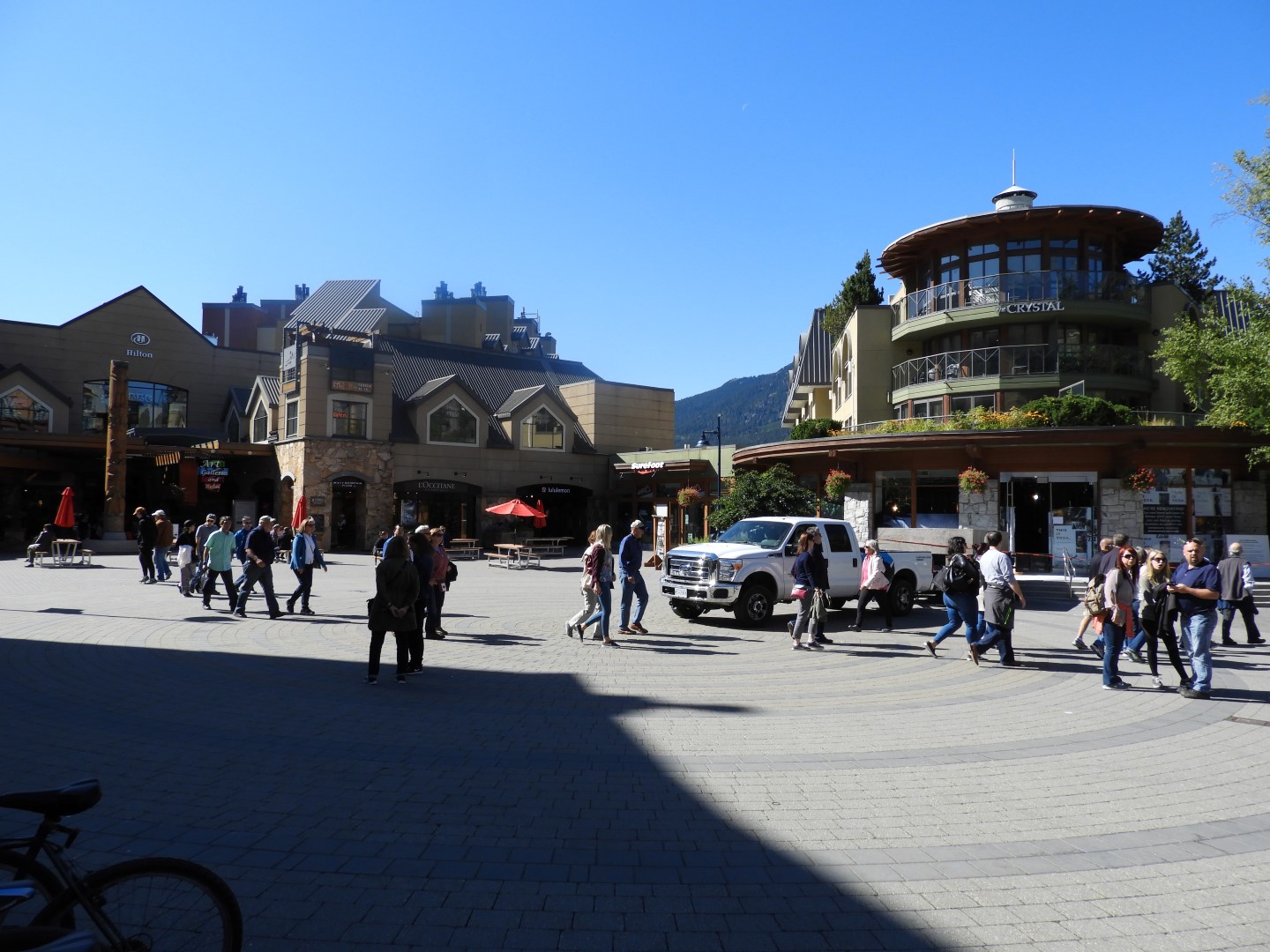 Shopping area in Whistler in British Columbia, Canada  1 of  6 (#1215)