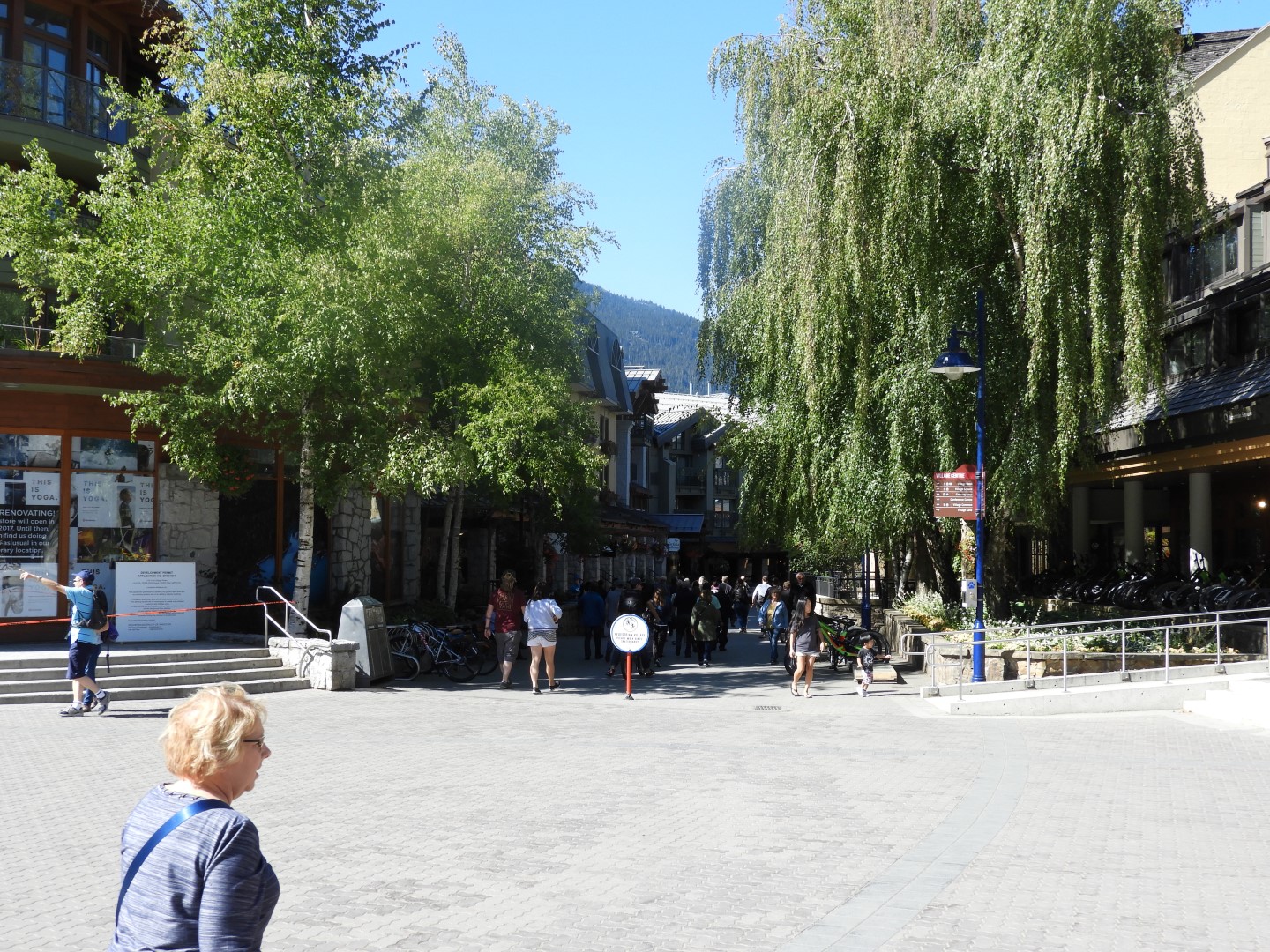 Shopping area in Whistler in British Columbia, Canada  3 of  6 (#1217)