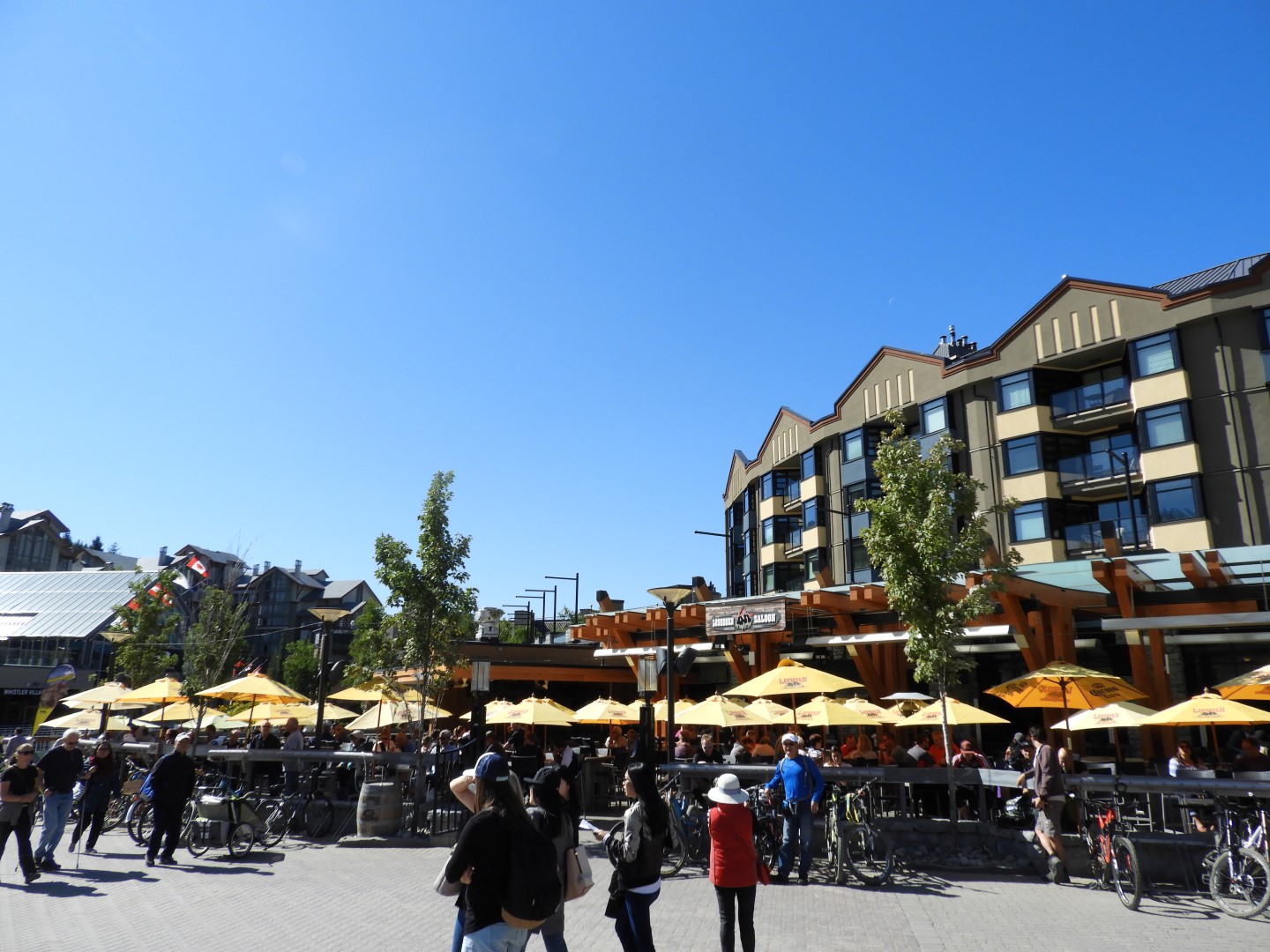 Shopping area in Whistler in British Columbia, Canada  5 of  6 (#1219)