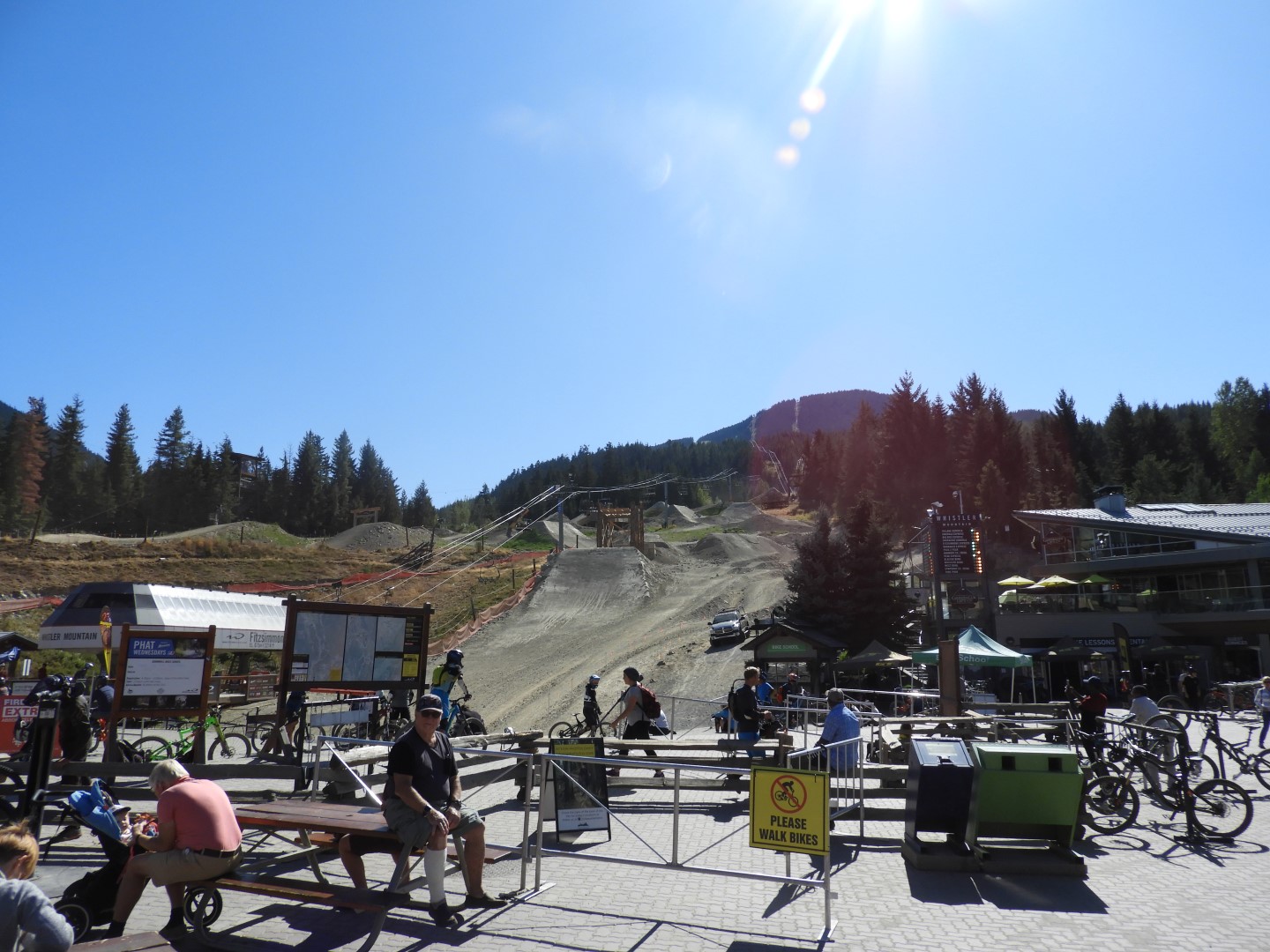 Shopping area in Whistler in British Columbia, Canada  6 of  6 (#1220)