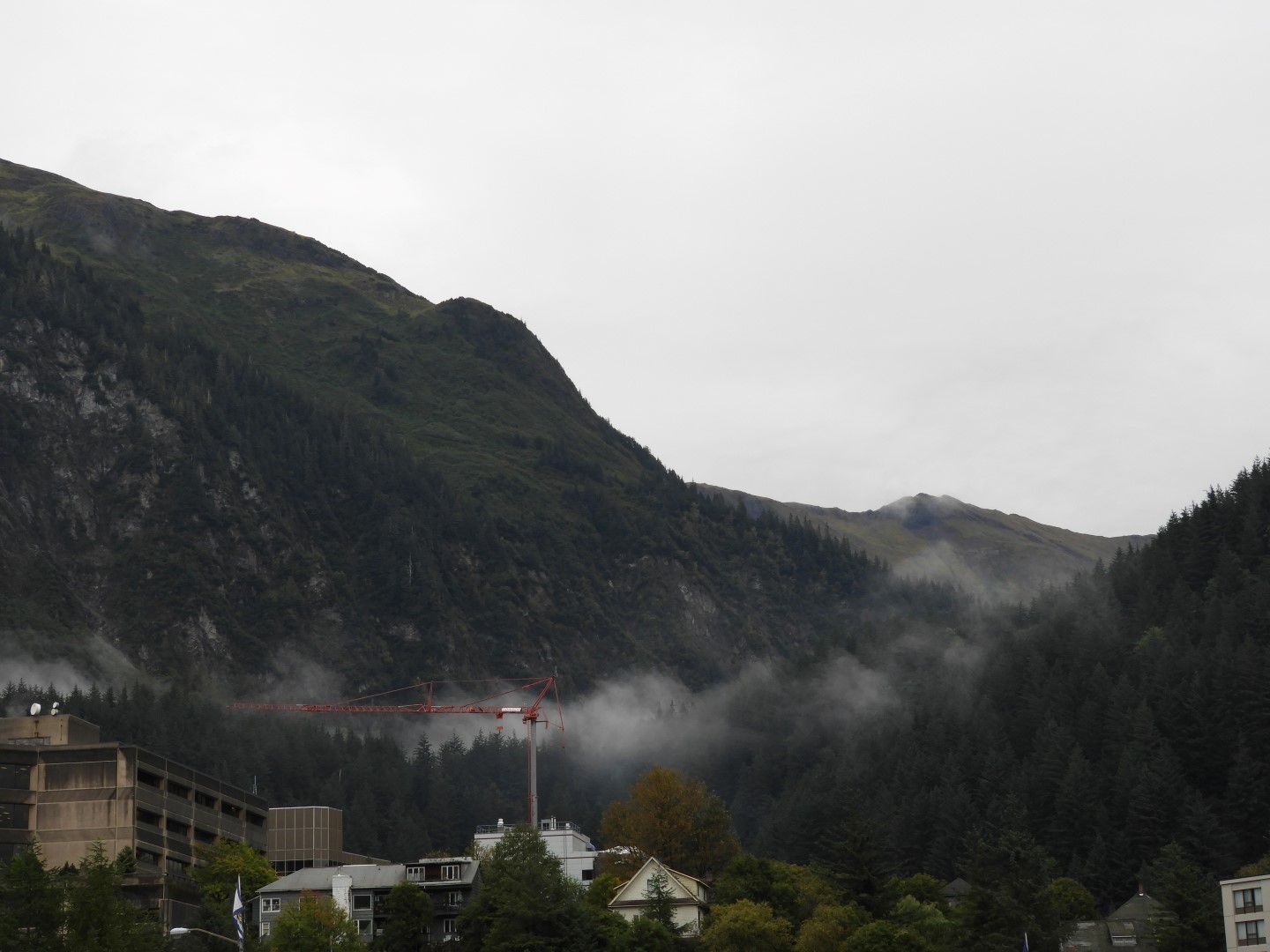 Scenes from Prospector Hotel room window in Juneau AK  3 of  8 (#1322)