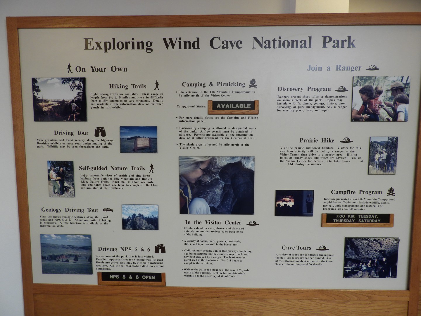 Wind Cave National Park Facility in western South Dakota  3 of  4 (#1636)