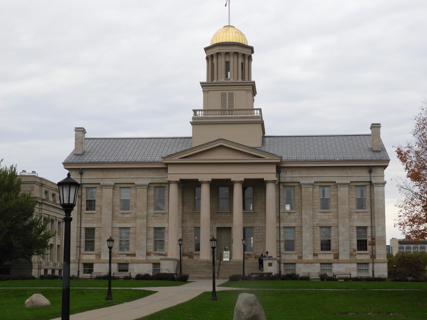 Old State Capitol Building near University of Iowa in Iowa City  4 of  4 (#2225)
