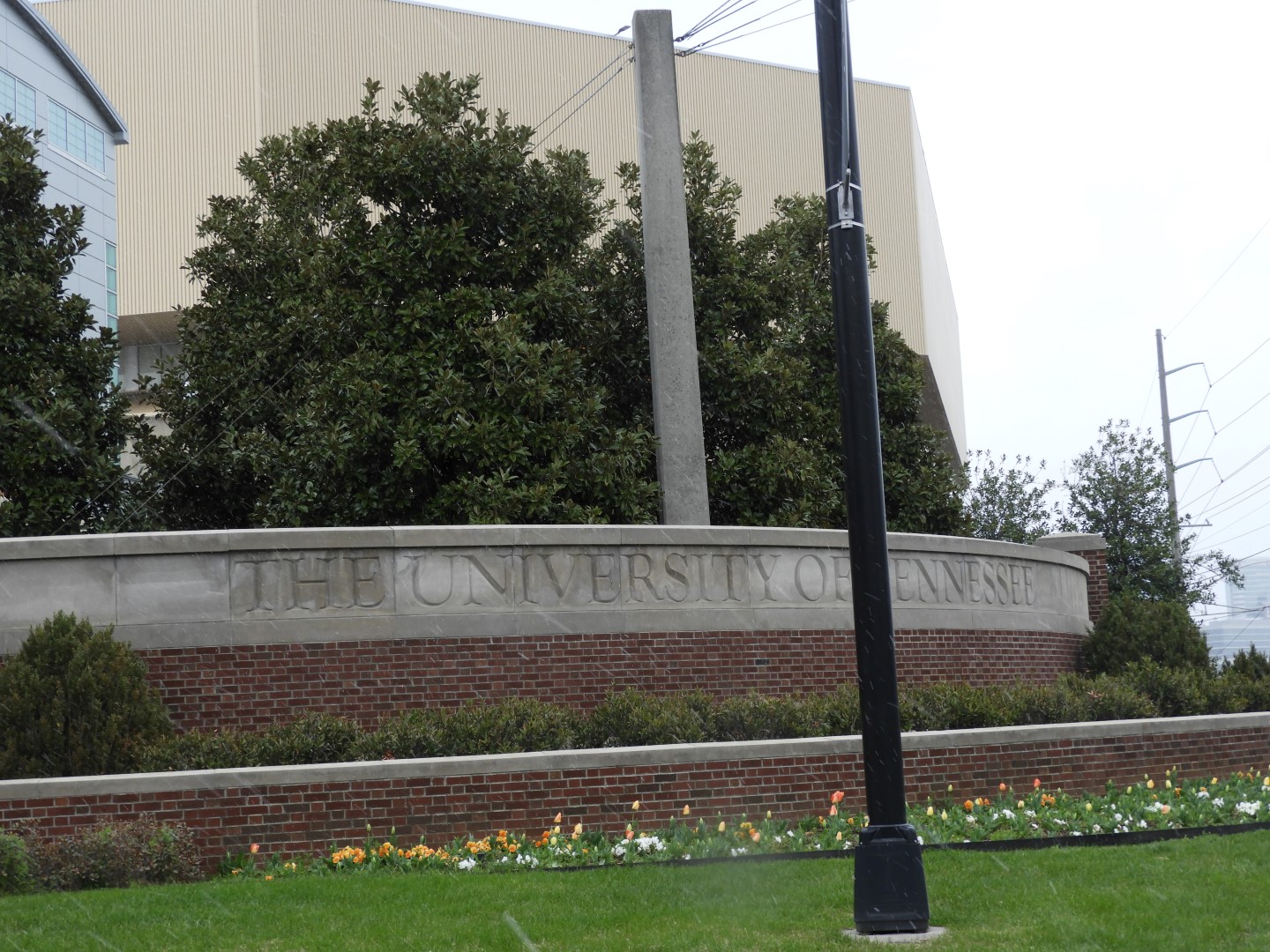 Univ TN sign near Neyland Stadium in Knoxville  1 of  2 (#2550)