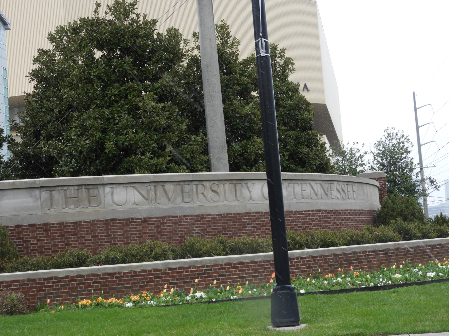 Univ TN sign near Neyland Stadium in Knoxville  2 of  2 (#2551)
