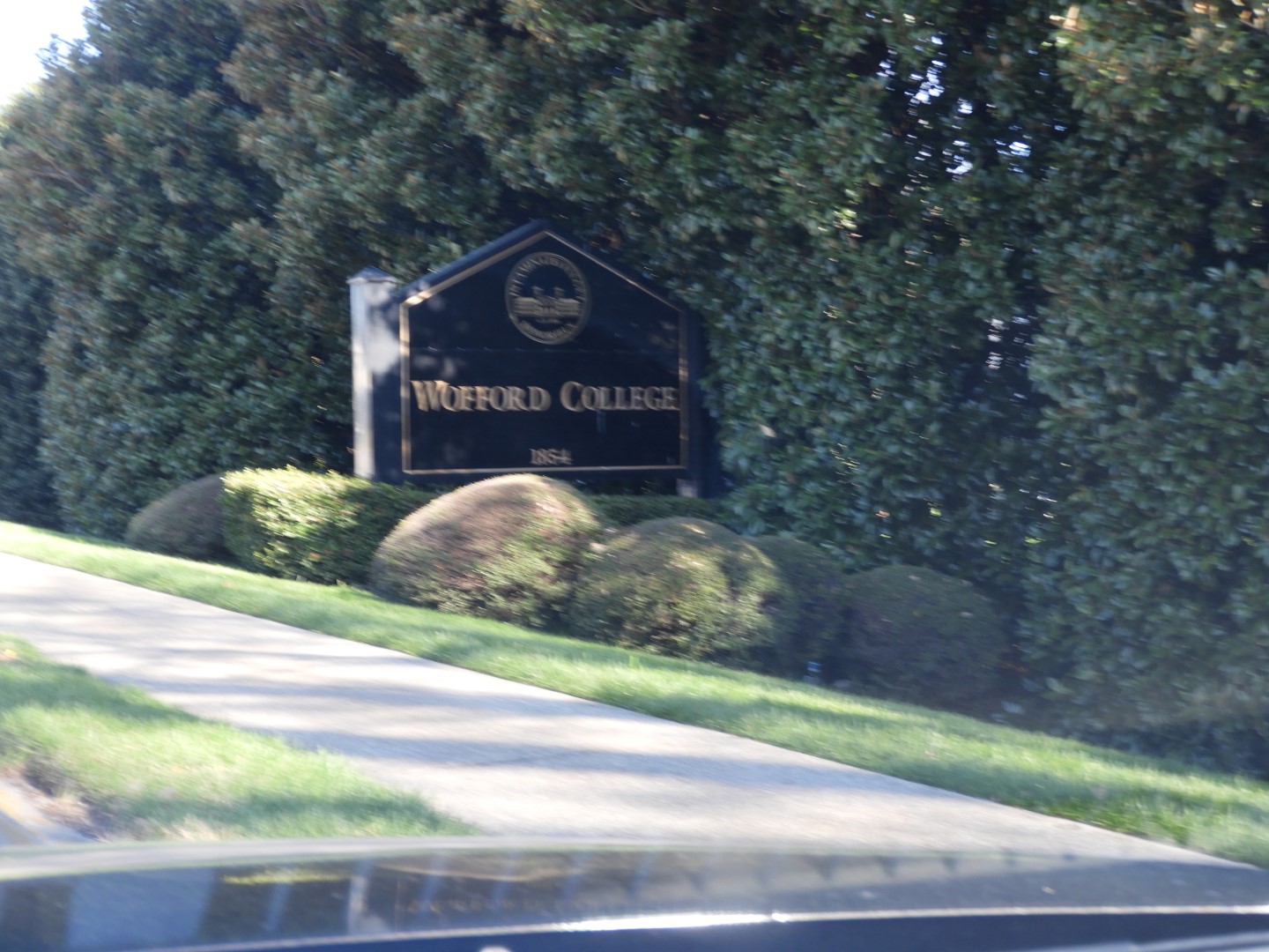 Wofford College in Spartanburg SC  1 of  5 (#2586)