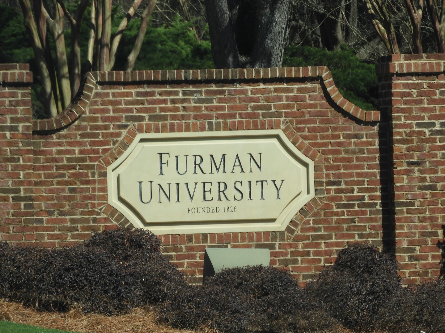 Furman University in Greenville SC  1 of  7 (#2592)