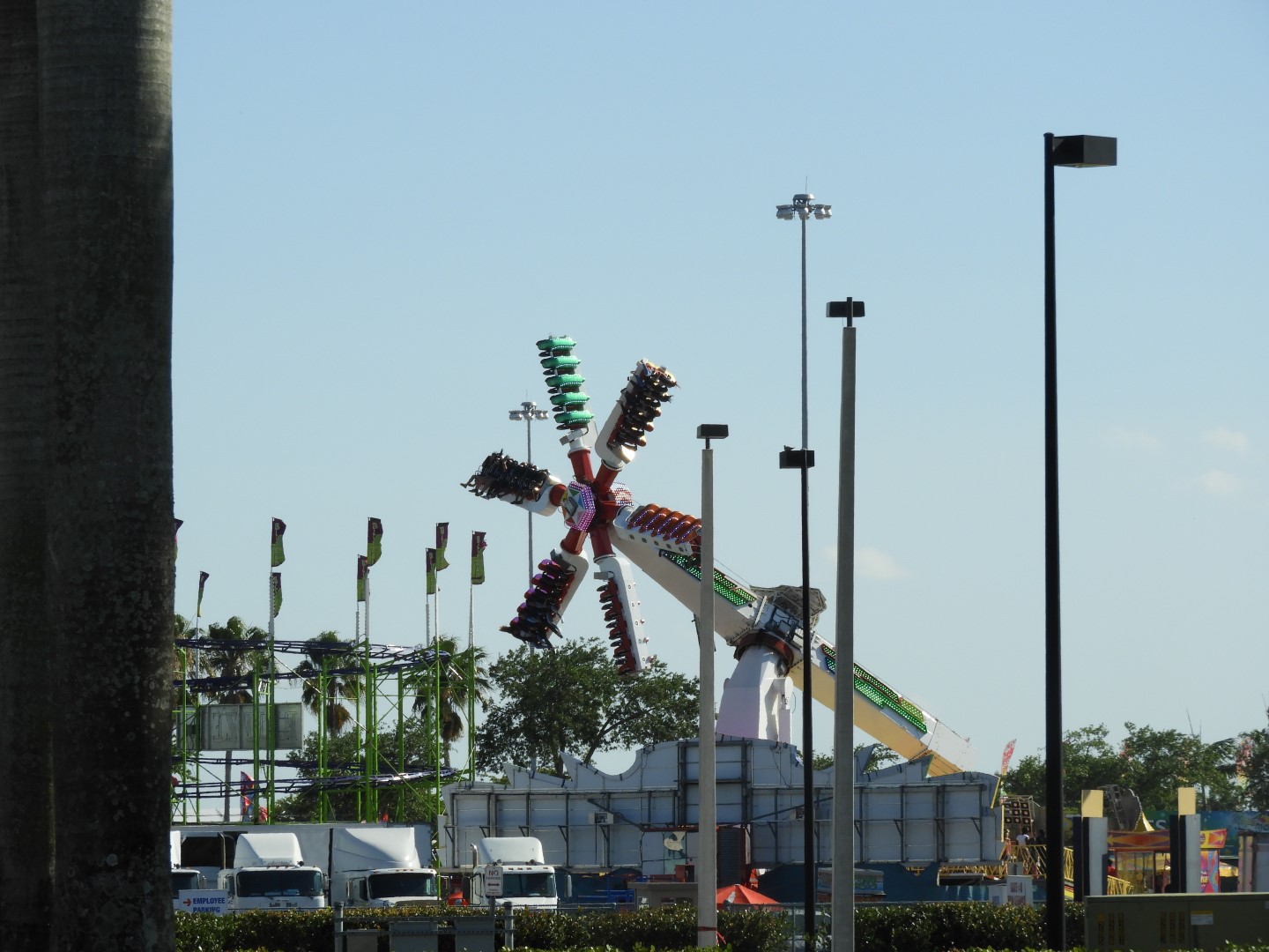 Carnival Rides adjacent to Florida International University South campus in Miami  2 of  2 (#2711)